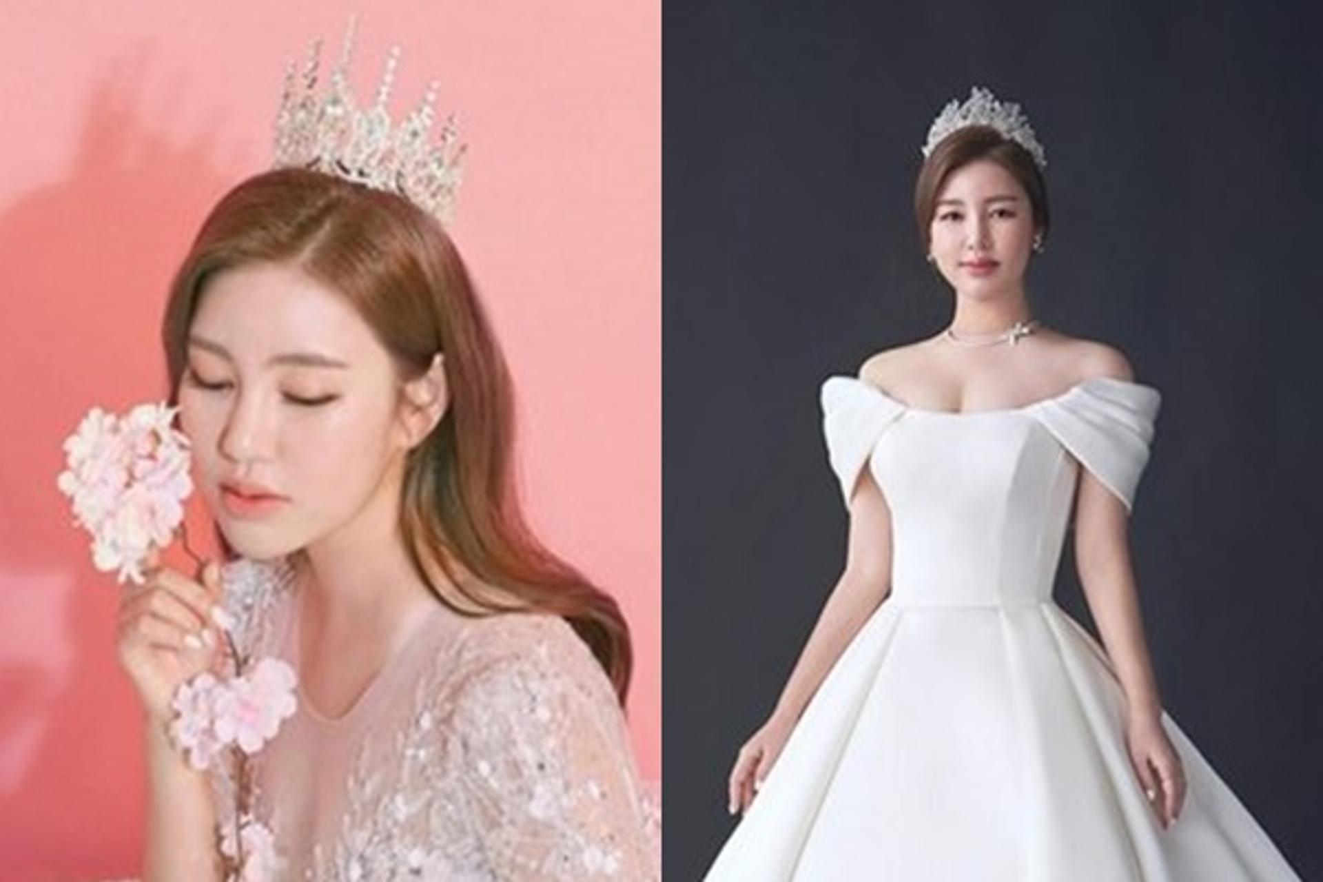 송가인 시집 가나… 웨딩드레스 속 볼륨 몸매
