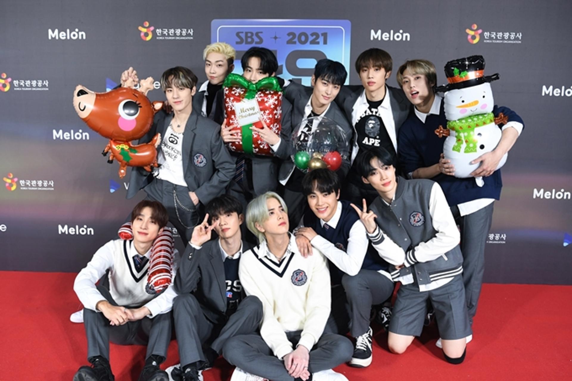 [2021 SBS 가요대전] 더보이즈, 돋보이는 '소년미' 발산