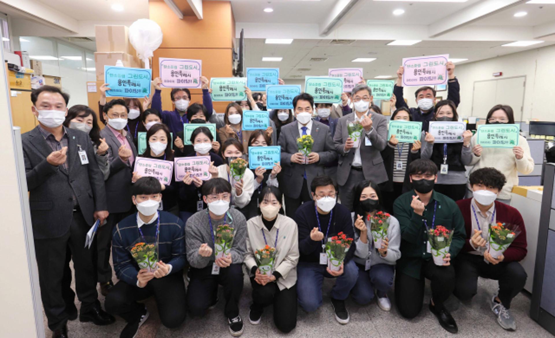 백군기 용인시장 "특례시 공직자라는 자부심 갖고 최선 다해달라"