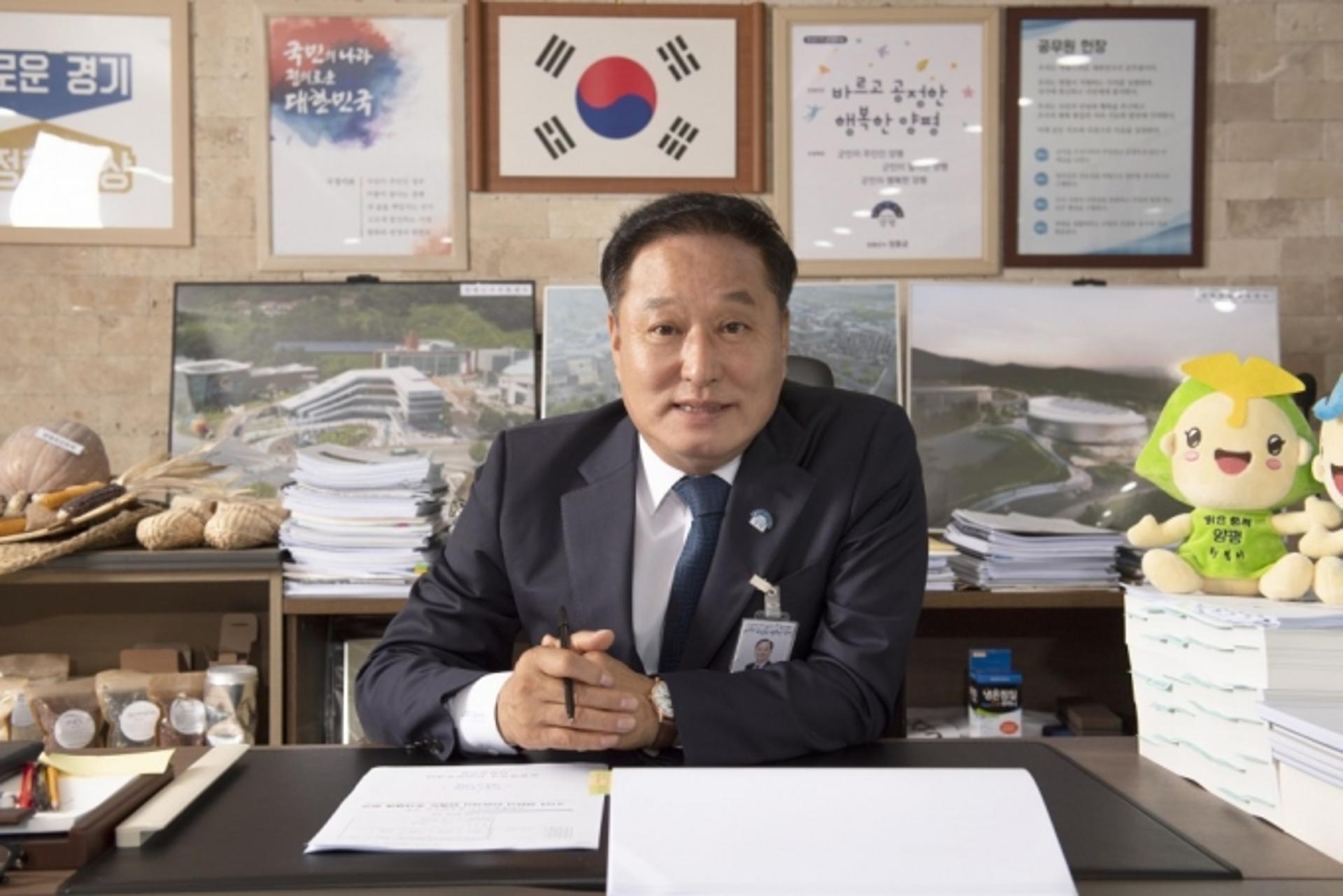 [인터뷰] 정동균 양평군수 "민선7기, '시민-공무원 우보천리 동행'…숙원사업 완성 내실 다지겠다"