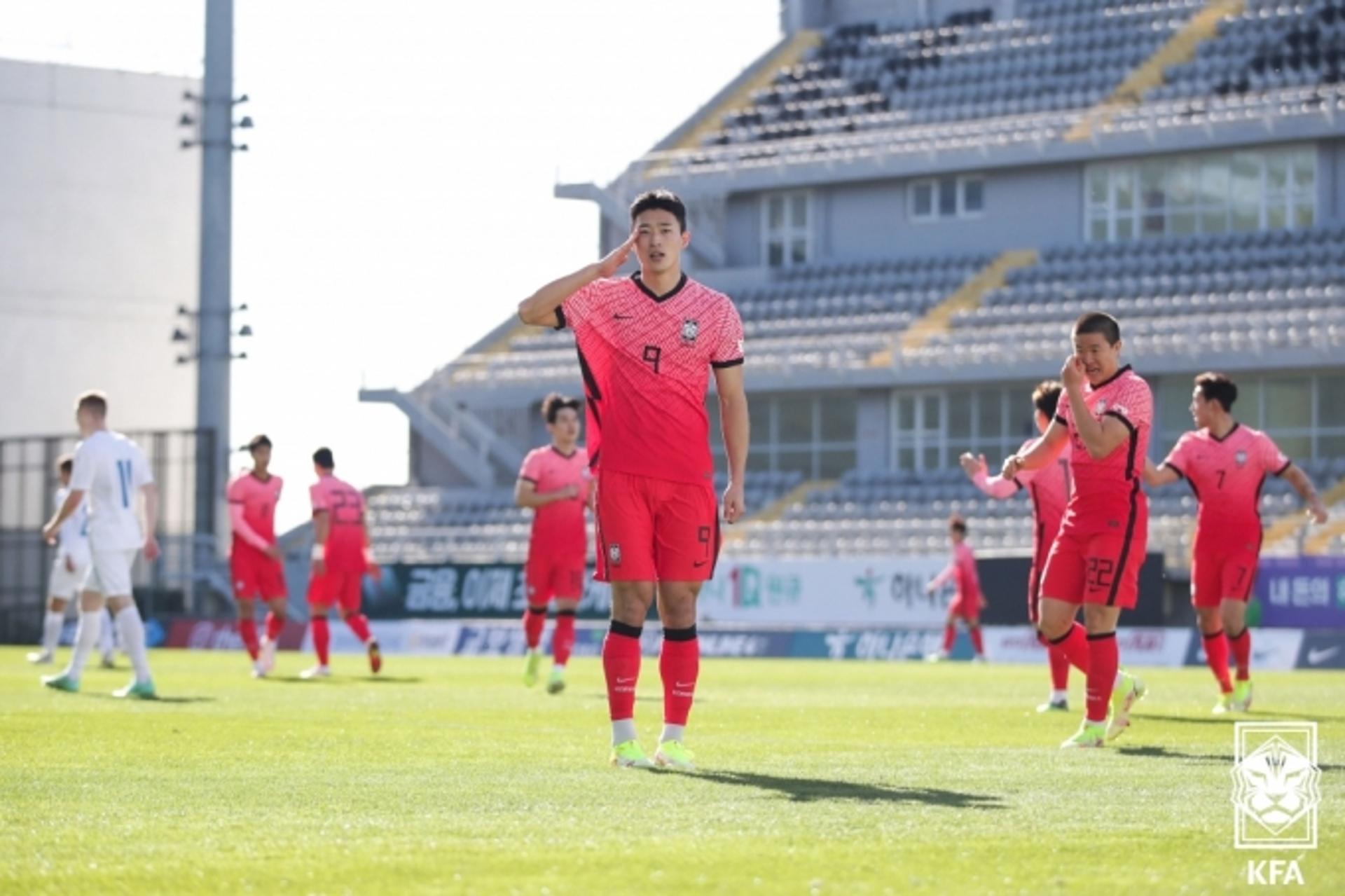 조규성·백승호·김진규·엄지성 릴레이 데뷔골… 한국,아이슬란드에 5-1 대승