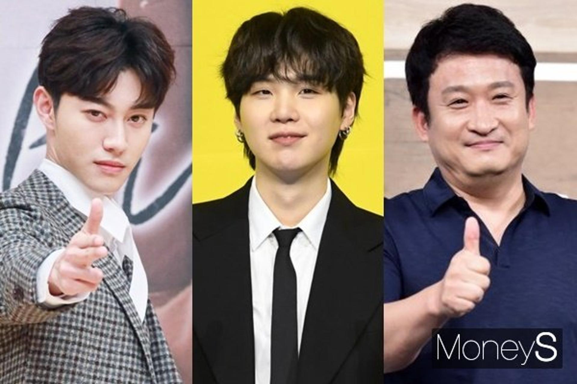 "심장 아파요" BTS 슈가·로이킴·곽동연… 최민정 '금메달' 획득 축하