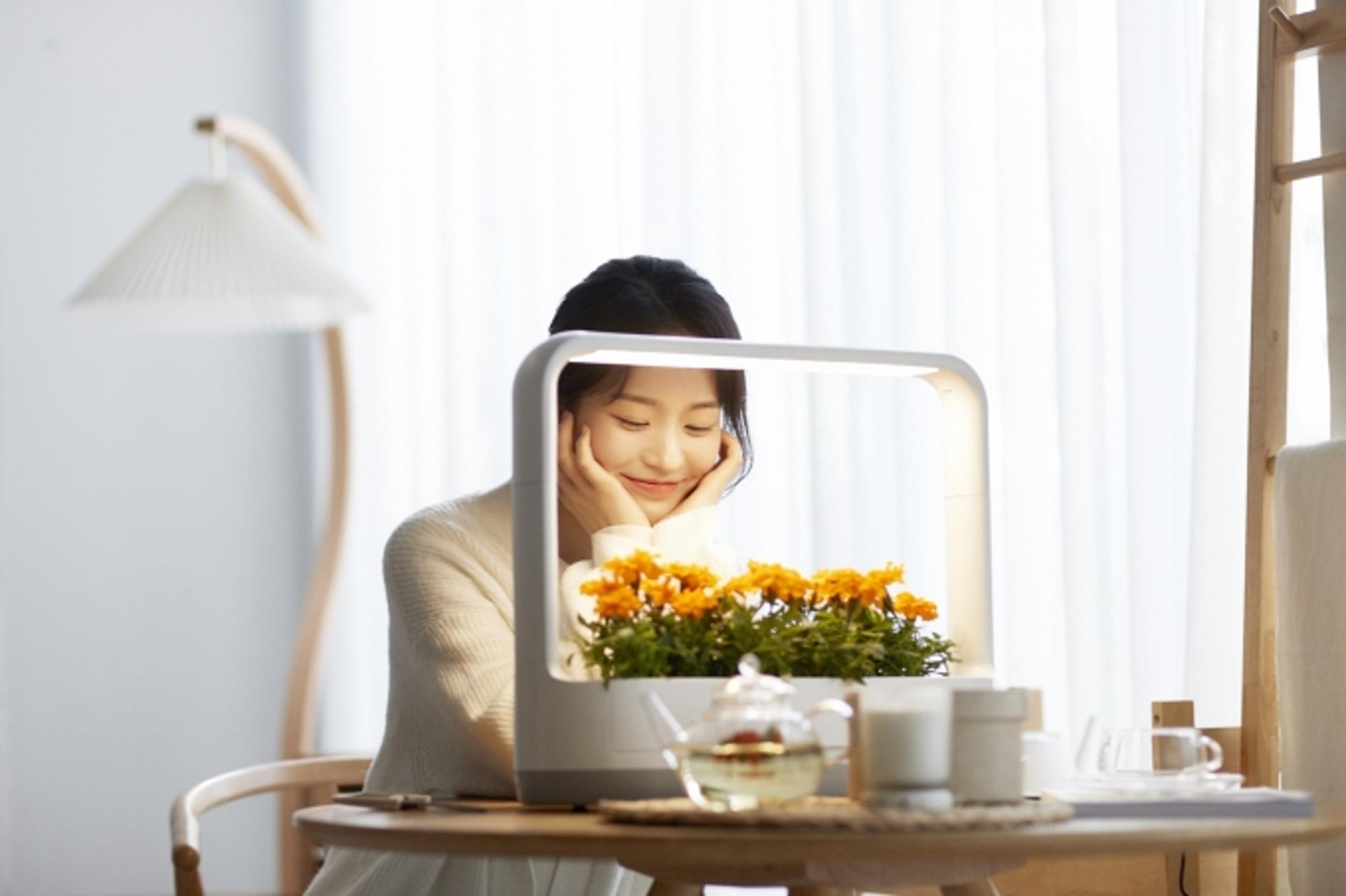 테이블 위의 정원… LG전자, 콤팩트 식물재배기 ‘LG 틔운 미니’ 출시