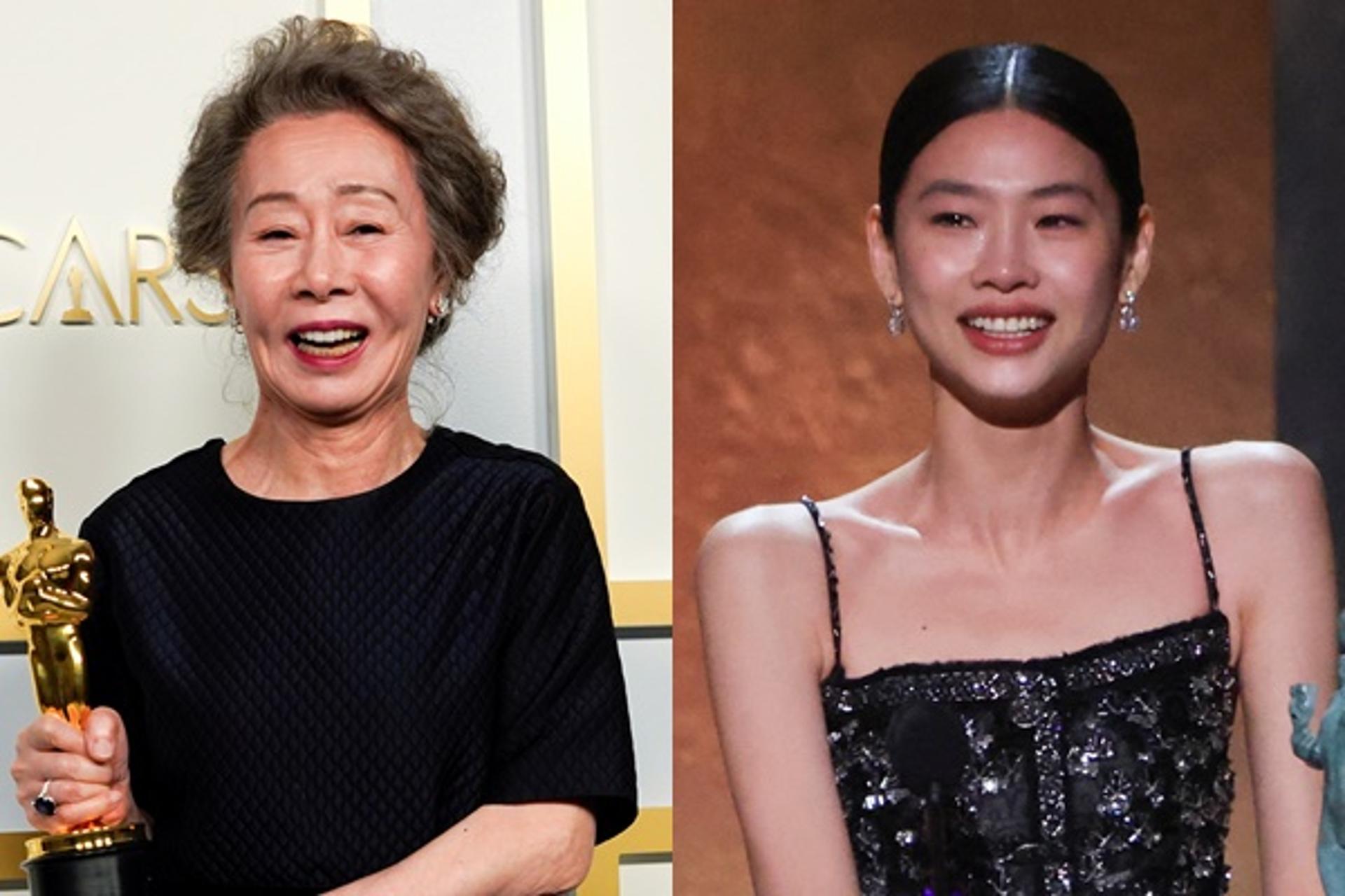 윤여정·정호연, 美 버라이어티 '세계 연예계 영향력 있는 여성'