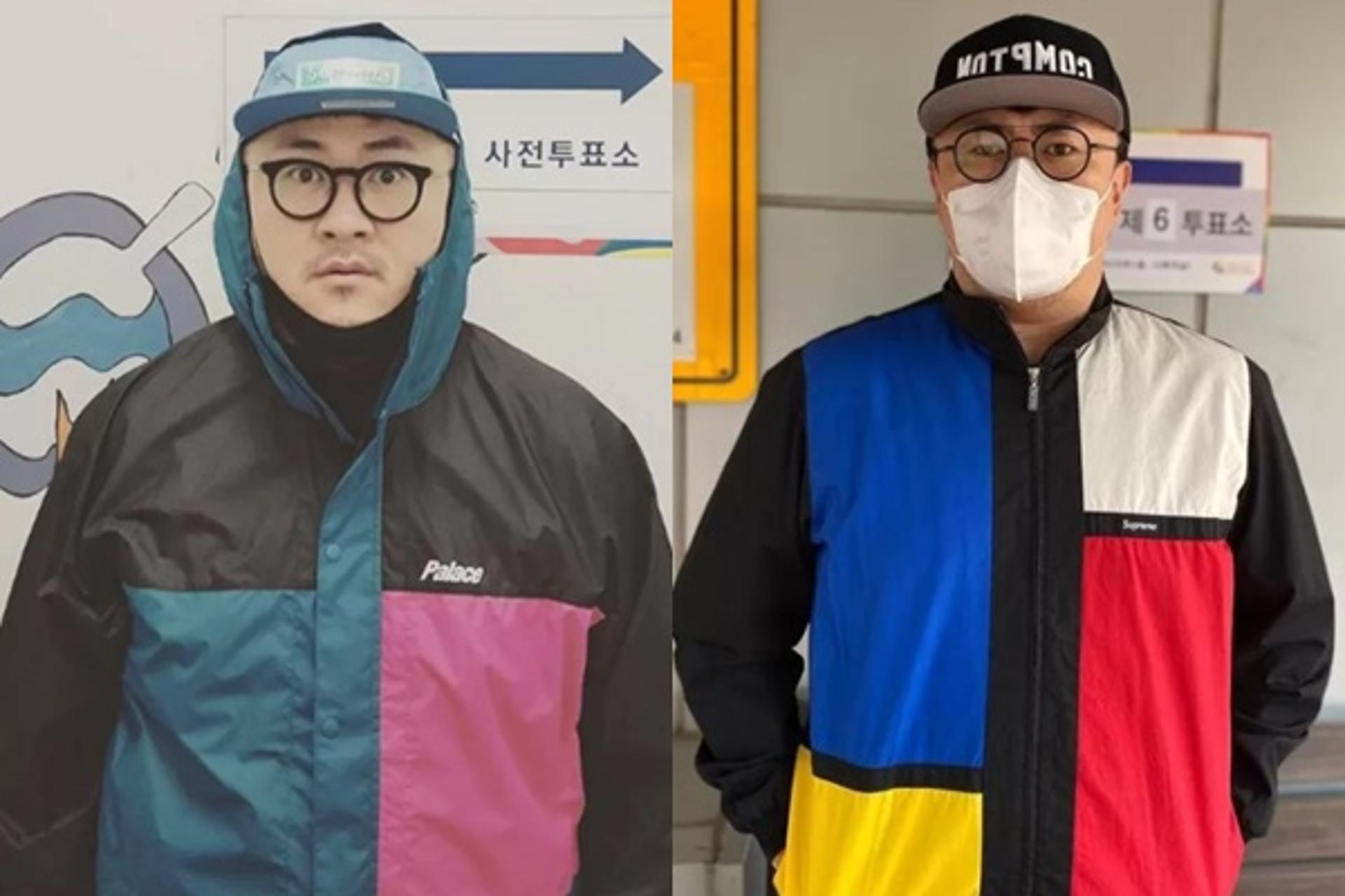 '투표 인증' 데프콘, 힙합 비둘기→'대선 비둘기' 등극?