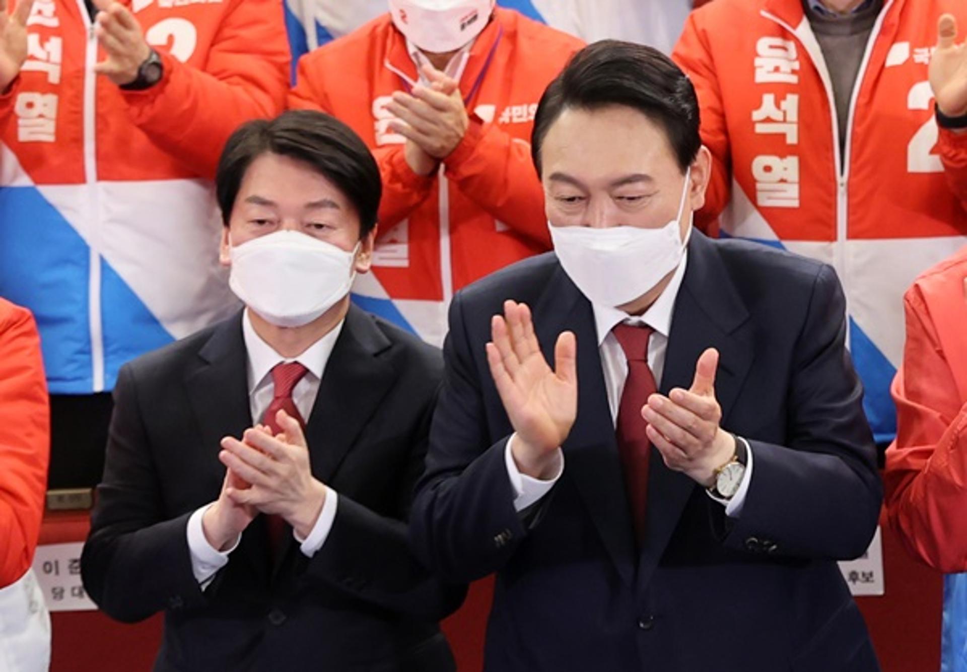 안철수, 윤석열 당선인에 축하… "국민의 뜻에 보답해야"