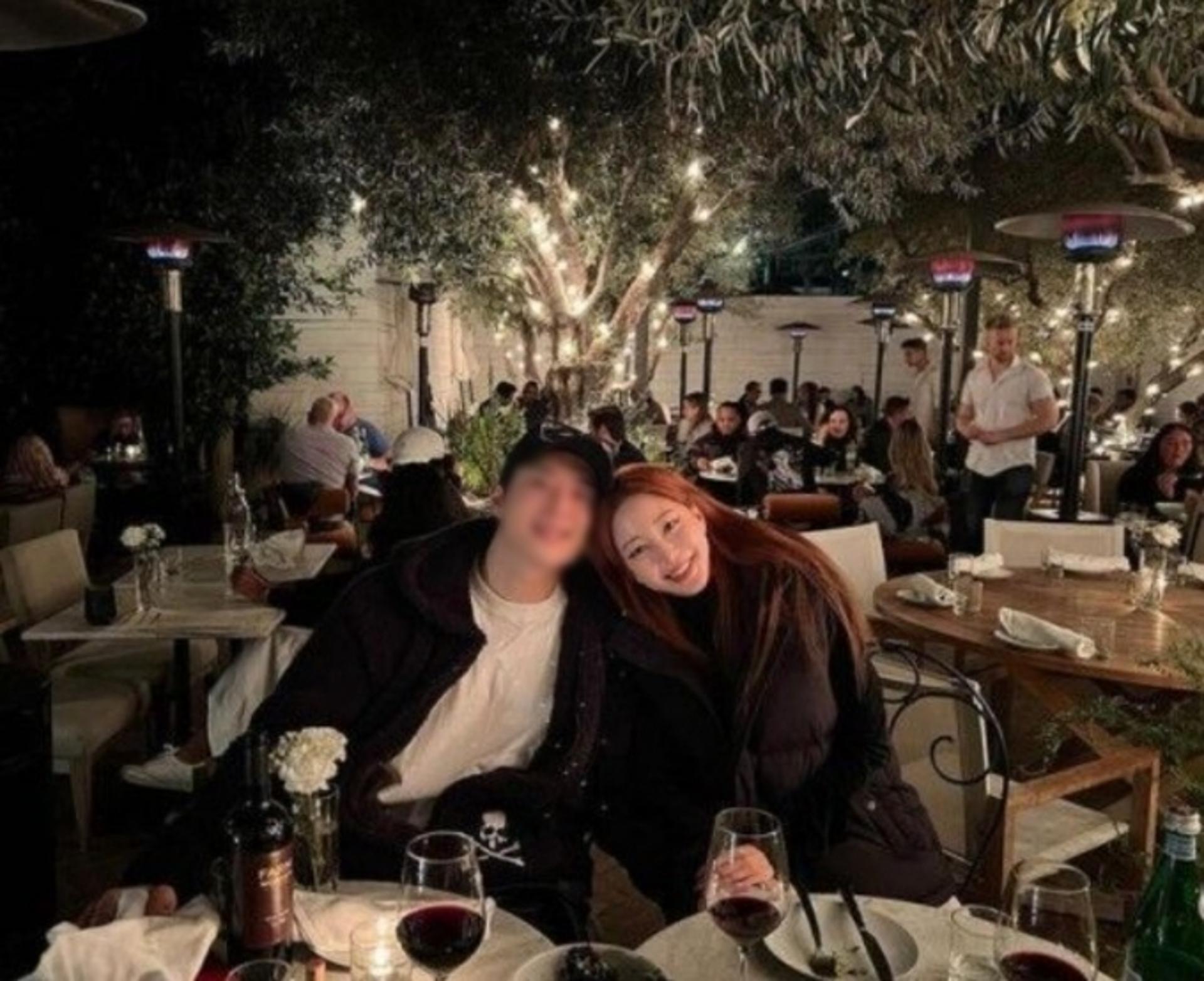 '꿀 뚝뚝♥' 한예슬, 10세 연하 연인과 행복한 데이트