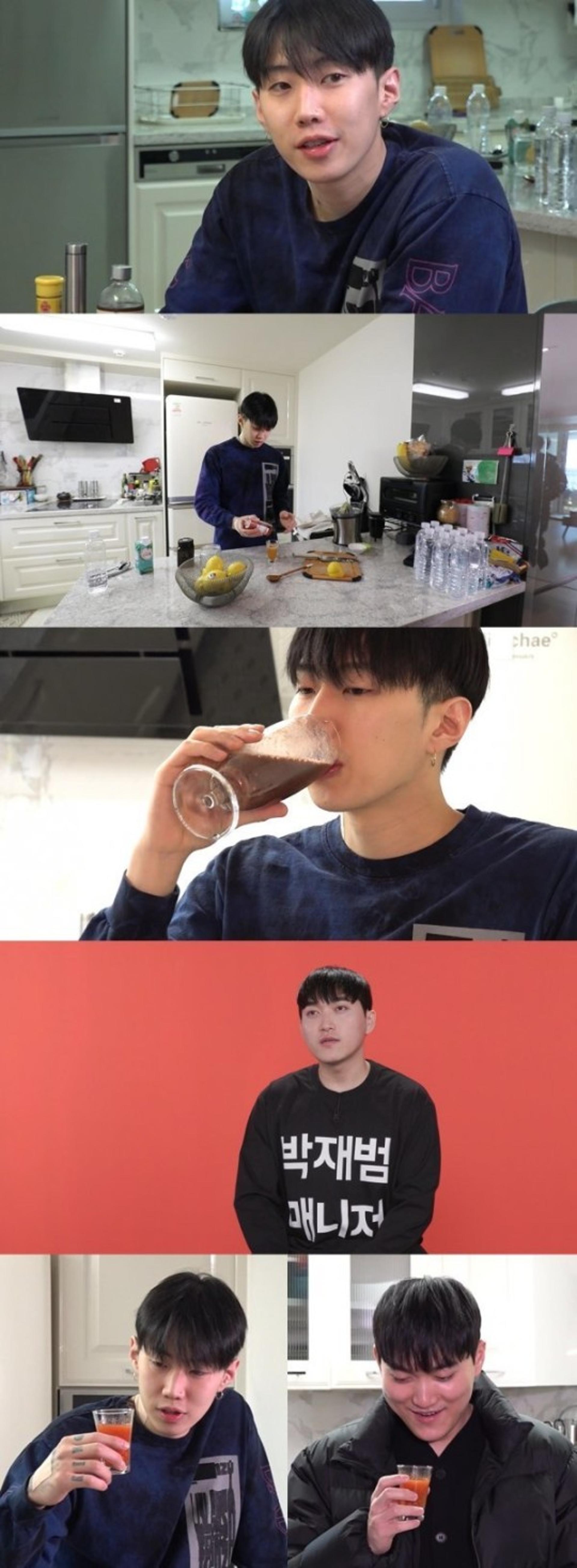 박재범 반전 모닝 루틴 '화제'… 레몬즙에 고춧가루?