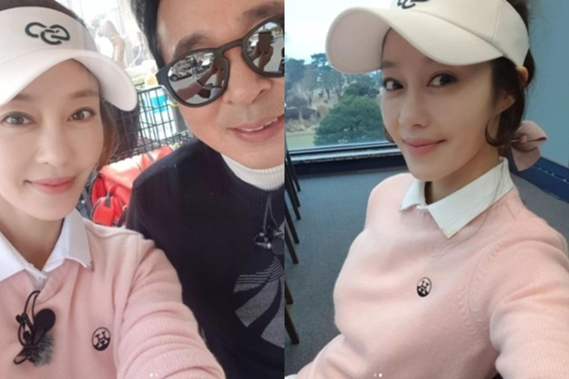 "가슴 뻥 뚫리는 즐거운 시간"… 이지현, 육아 고민 골프로 해결?