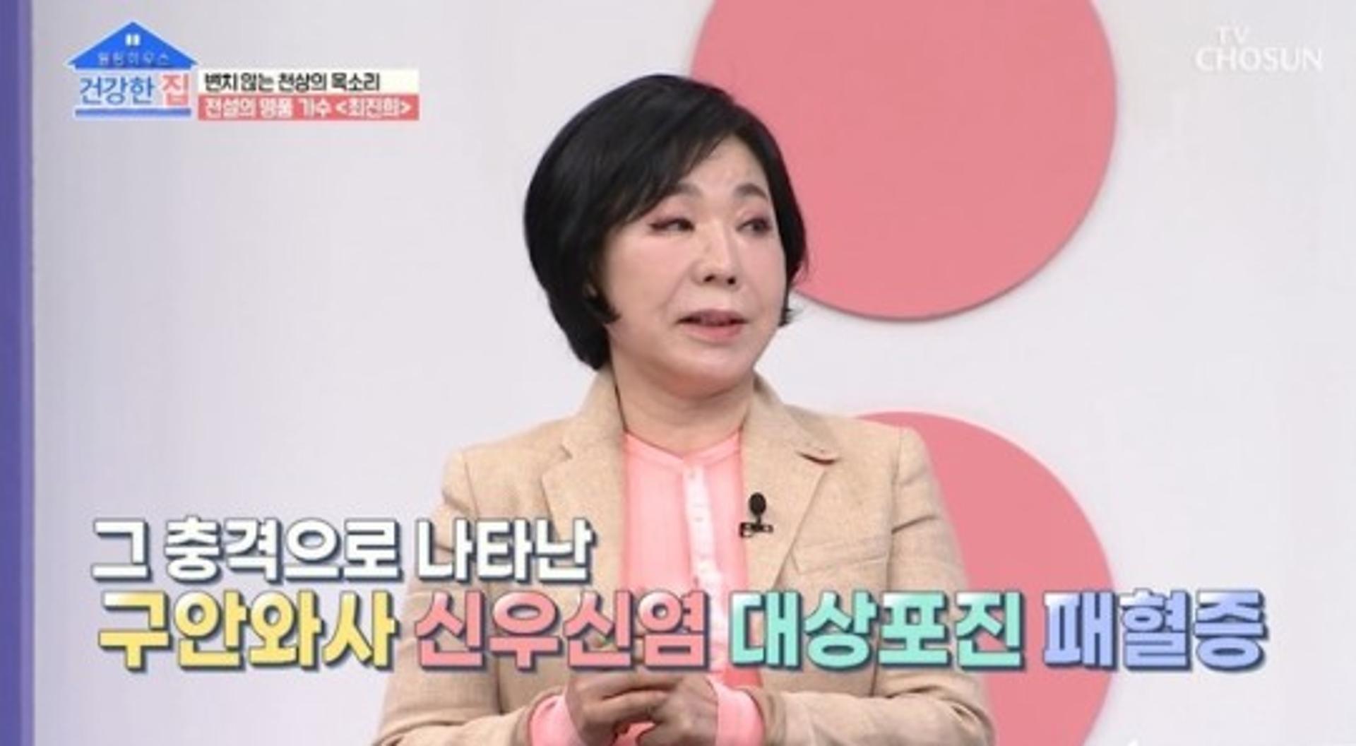 "부모사망 충격"…최진희, 패혈증+6년 동안 실어증 앓은 사연