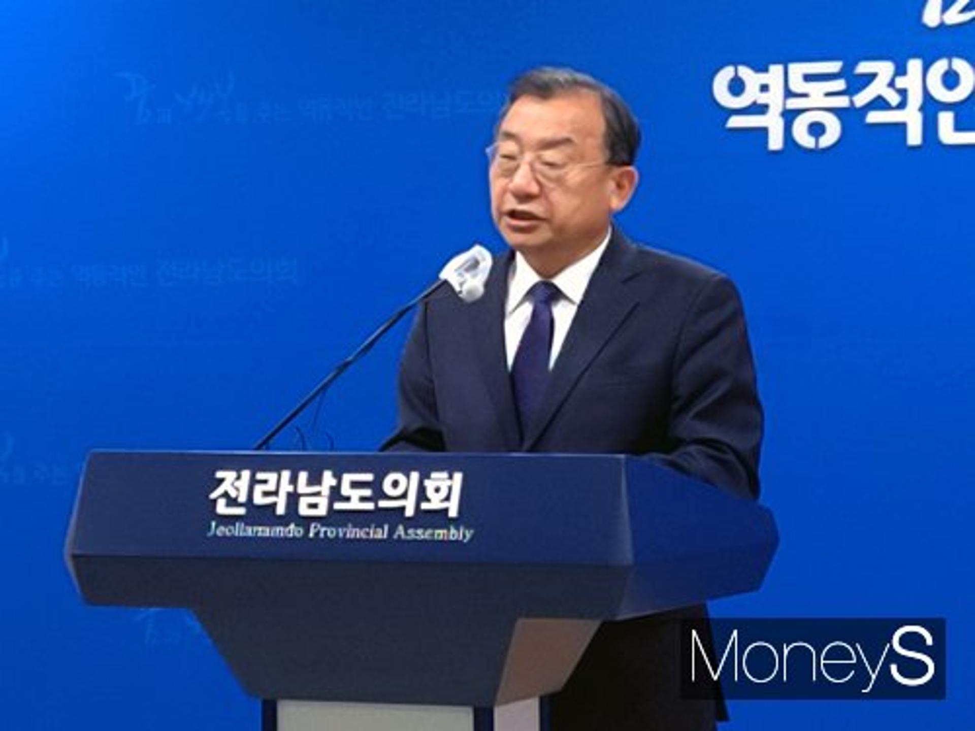 이정현 전 대표, 전남도지사 출마…'압도적 표차 50.1%' 목표