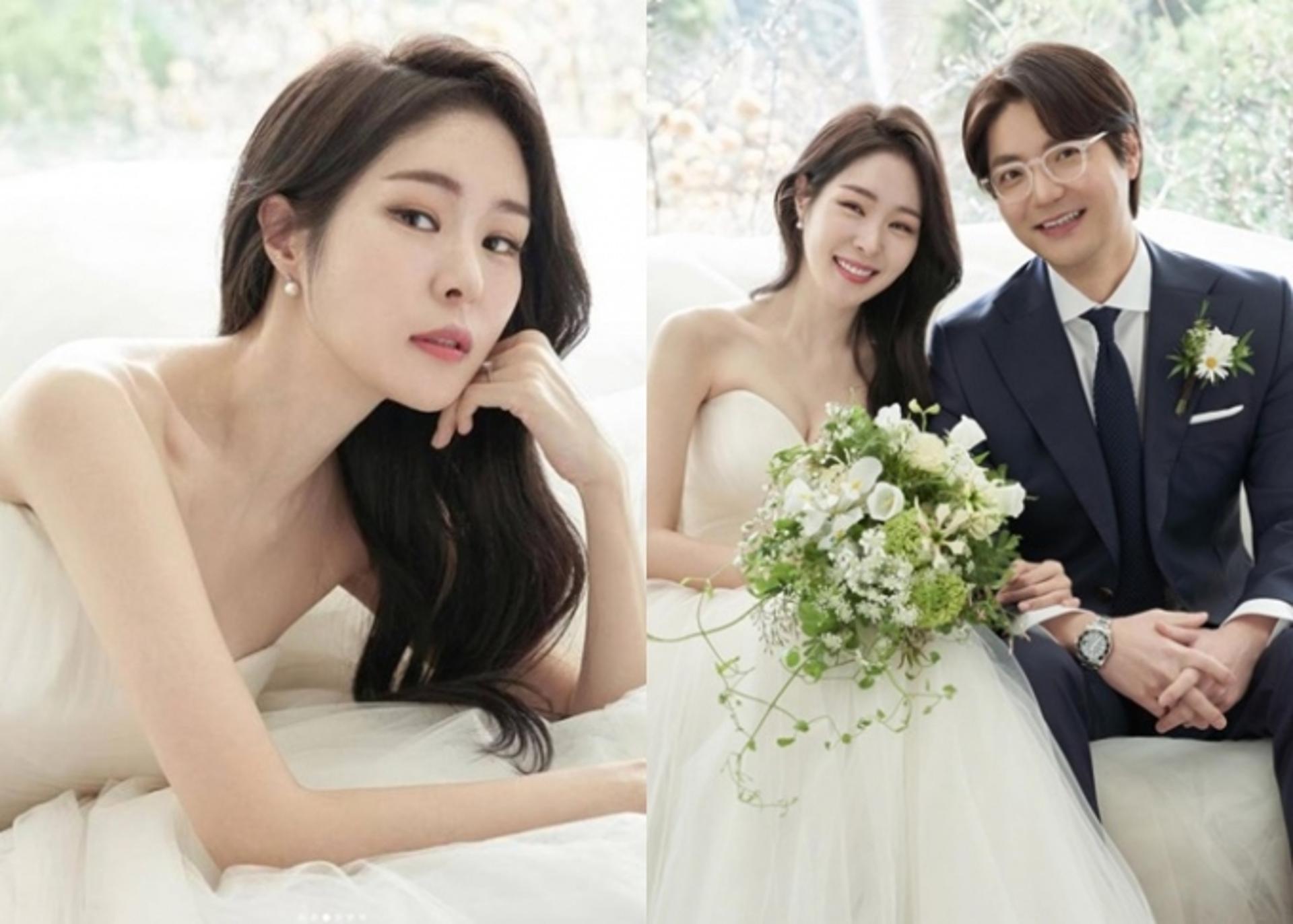 '장광 딸' 미자♥김태현 결혼… 신동엽 사회 속 '웨딩마치'