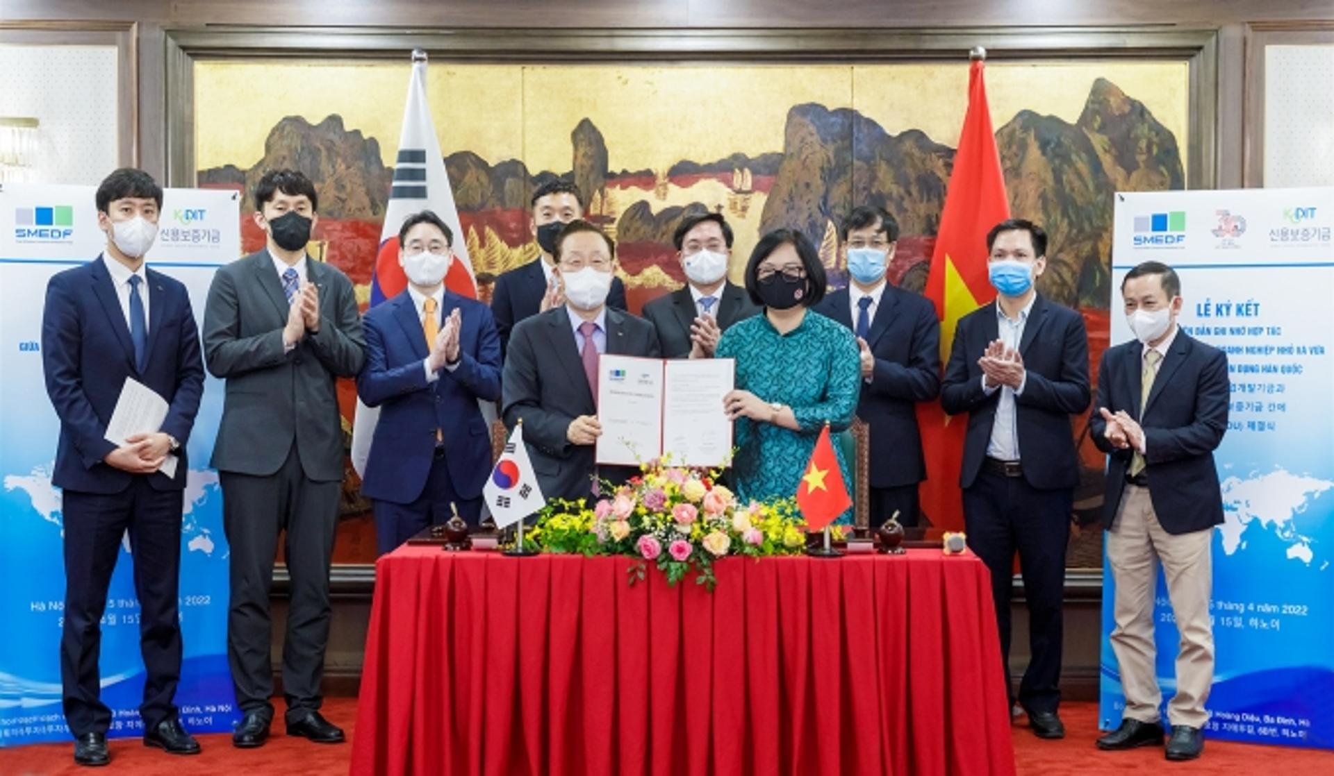 "中企 지원 활성화" 신보, 베트남 중소기업개발기금과 맞손