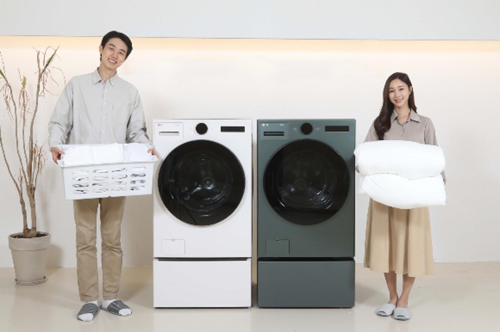 LG전자, 국내 최대 용량 25kg 트롬 세탁기 출시