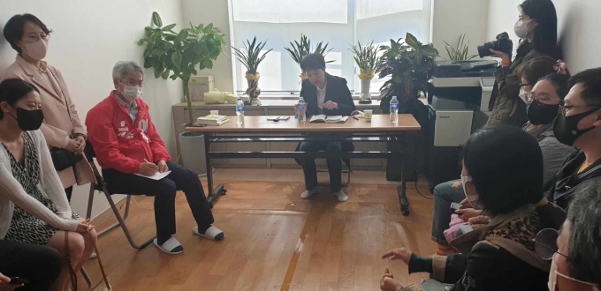 이동환 고양시장 후보, 김은혜와 대곡역 복합환승타운 개발 협의