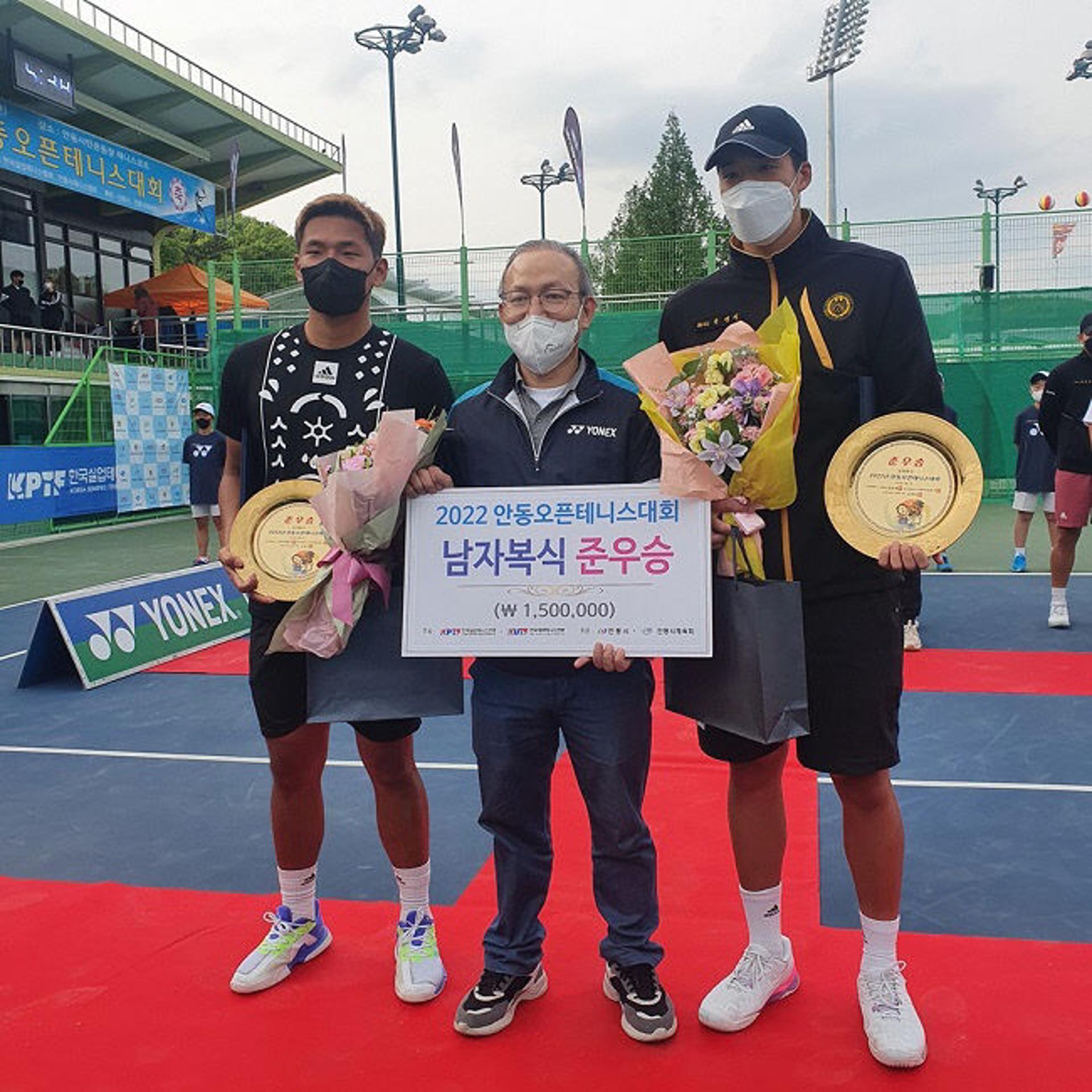 의정부시청 테니스팀, 안동오픈테니스 대회서 눈부신 활약
