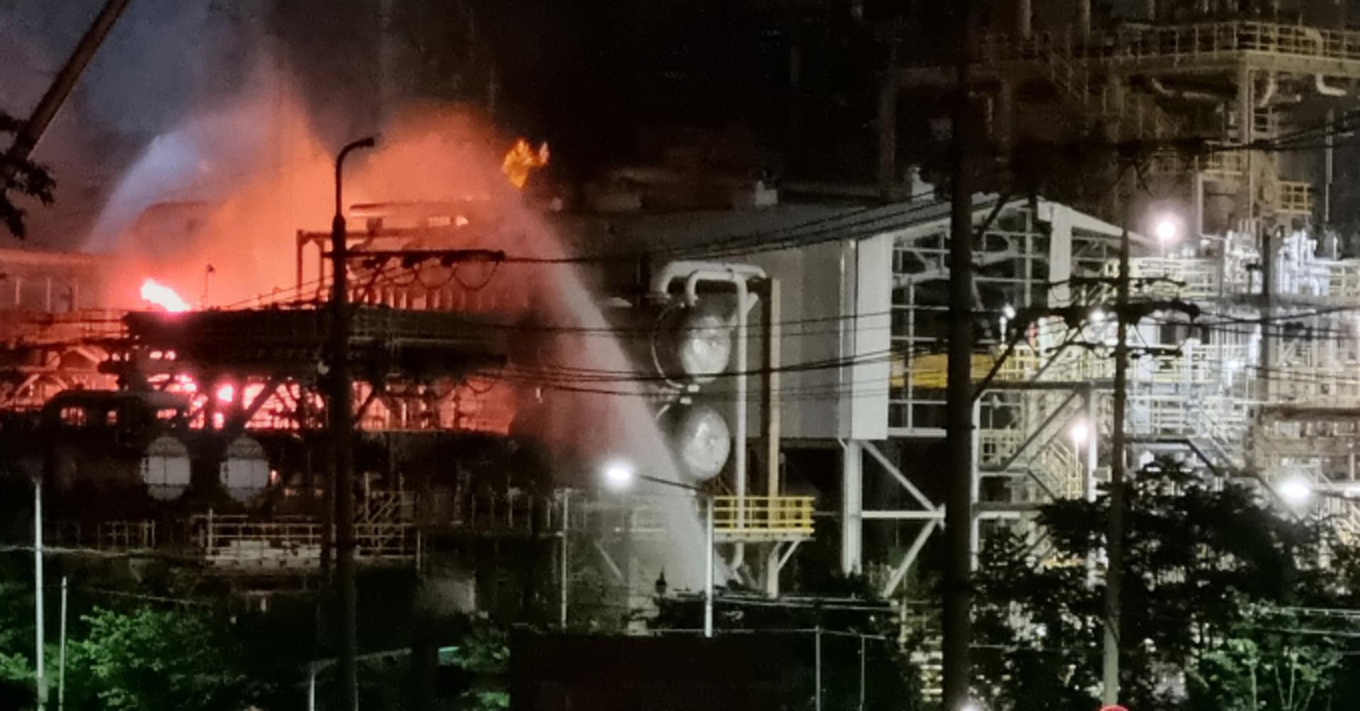 이상민 행안부 장관 "에쓰오일 울산 공장 화재진압 총력"