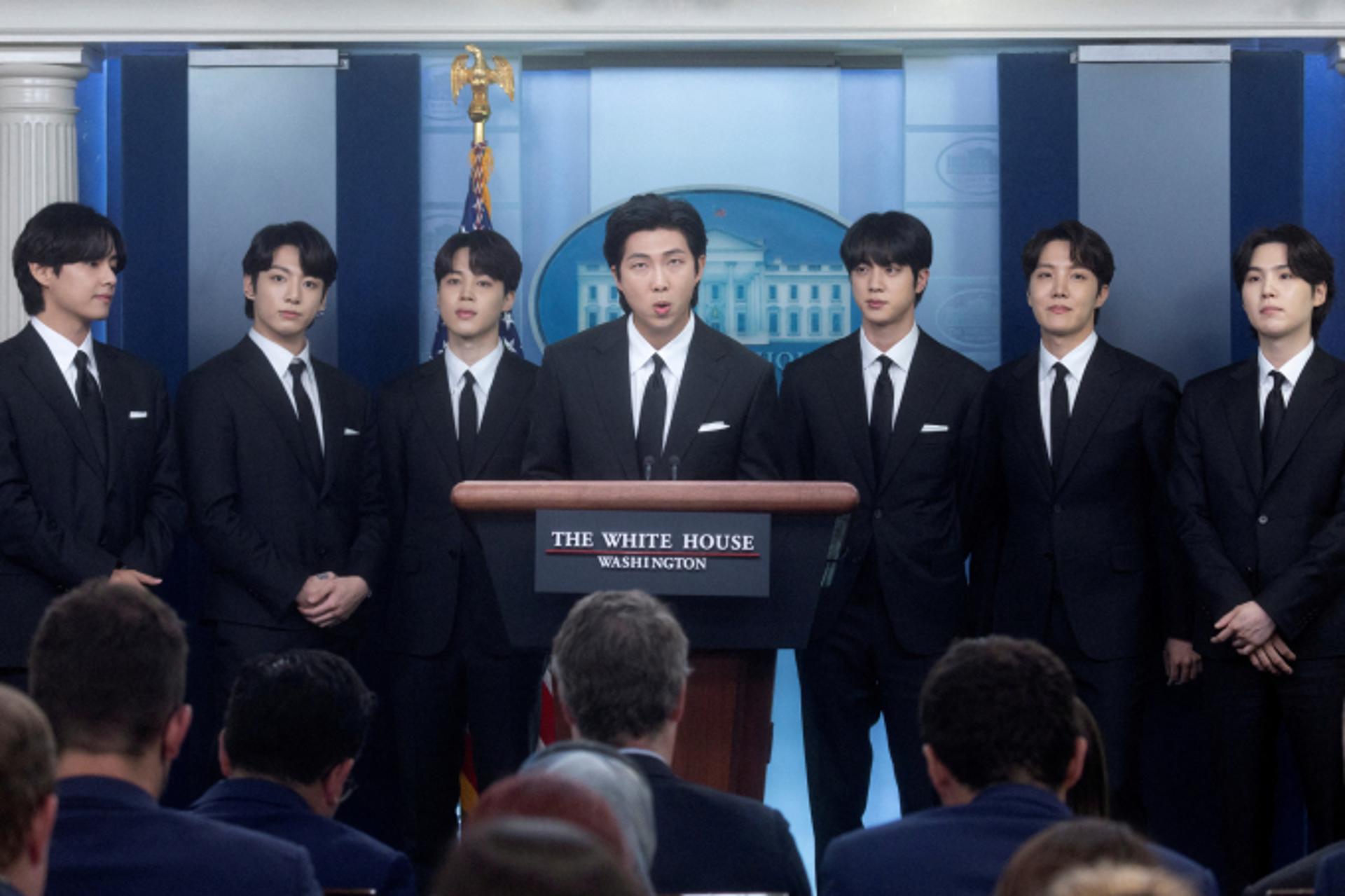 바이든 만난 BTS "아시아계 증오범죄 근절돼야"