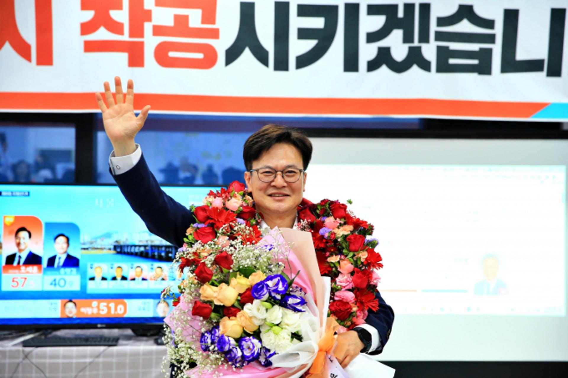 김병수 김포시장 당선자 "김포의 내일이 달라집니다"