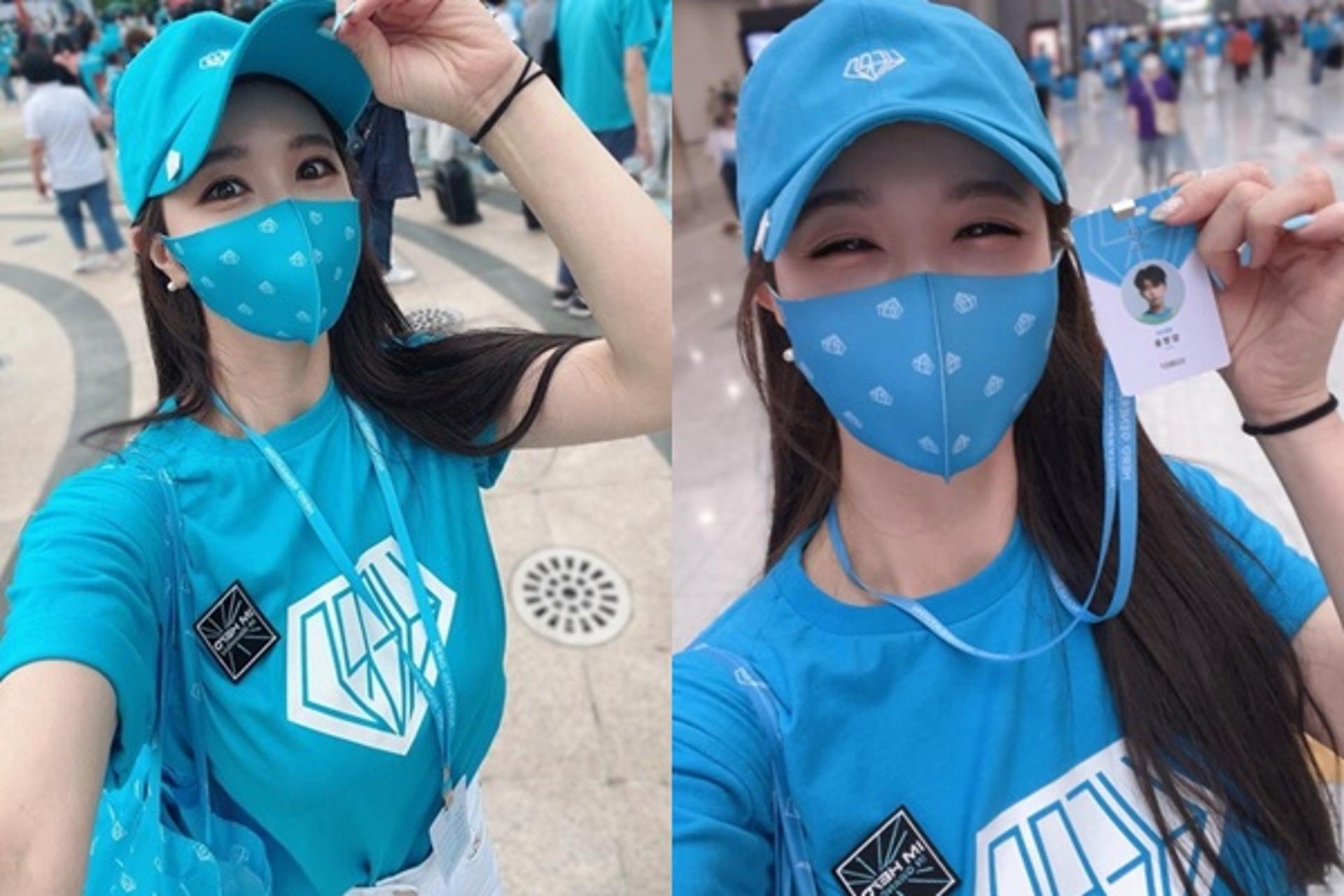 "광란의 밤 보내고"… 강예빈도 영웅시대♥?
