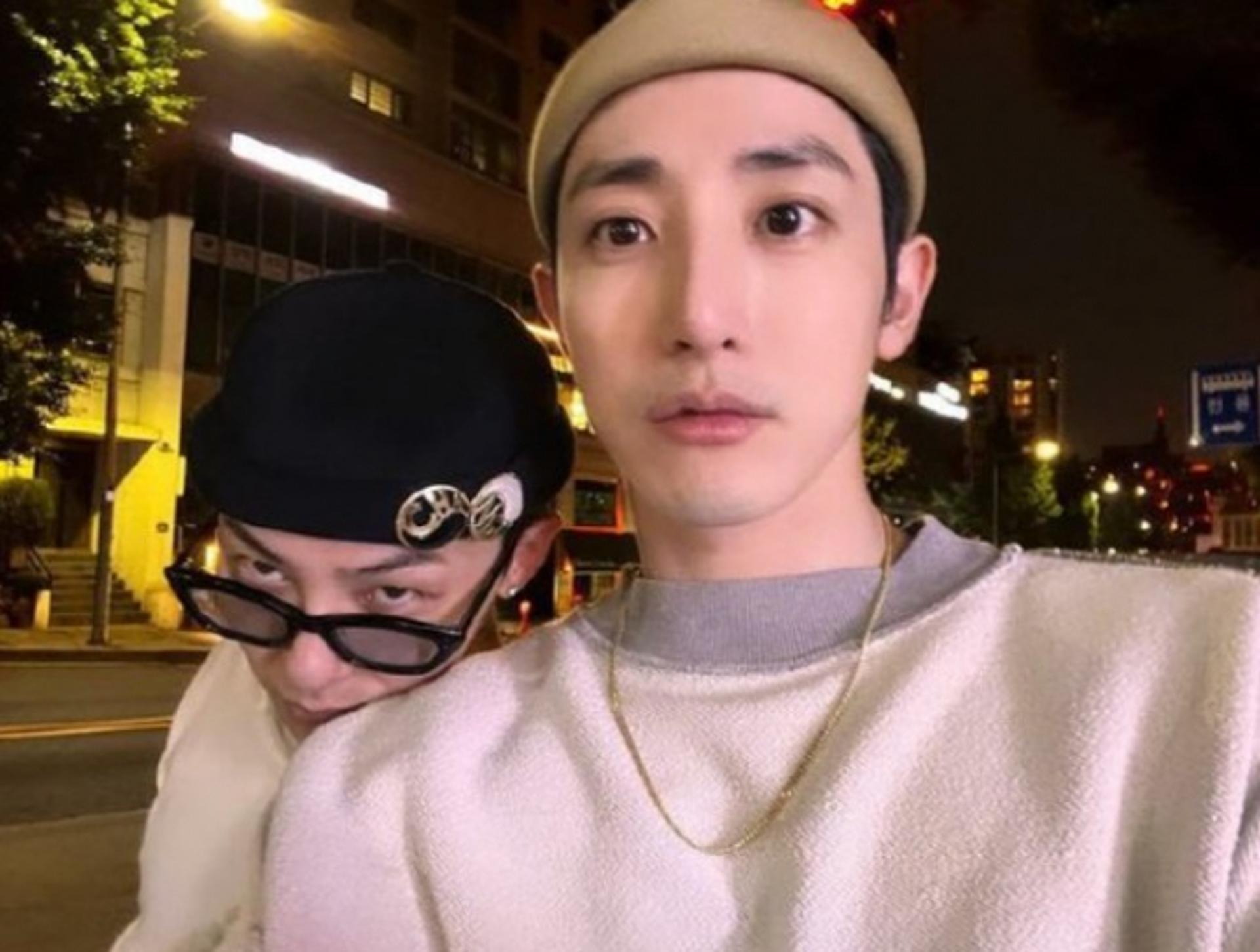 "35세 비주얼 실화?"… 지드래곤·이수혁, 절친 케미