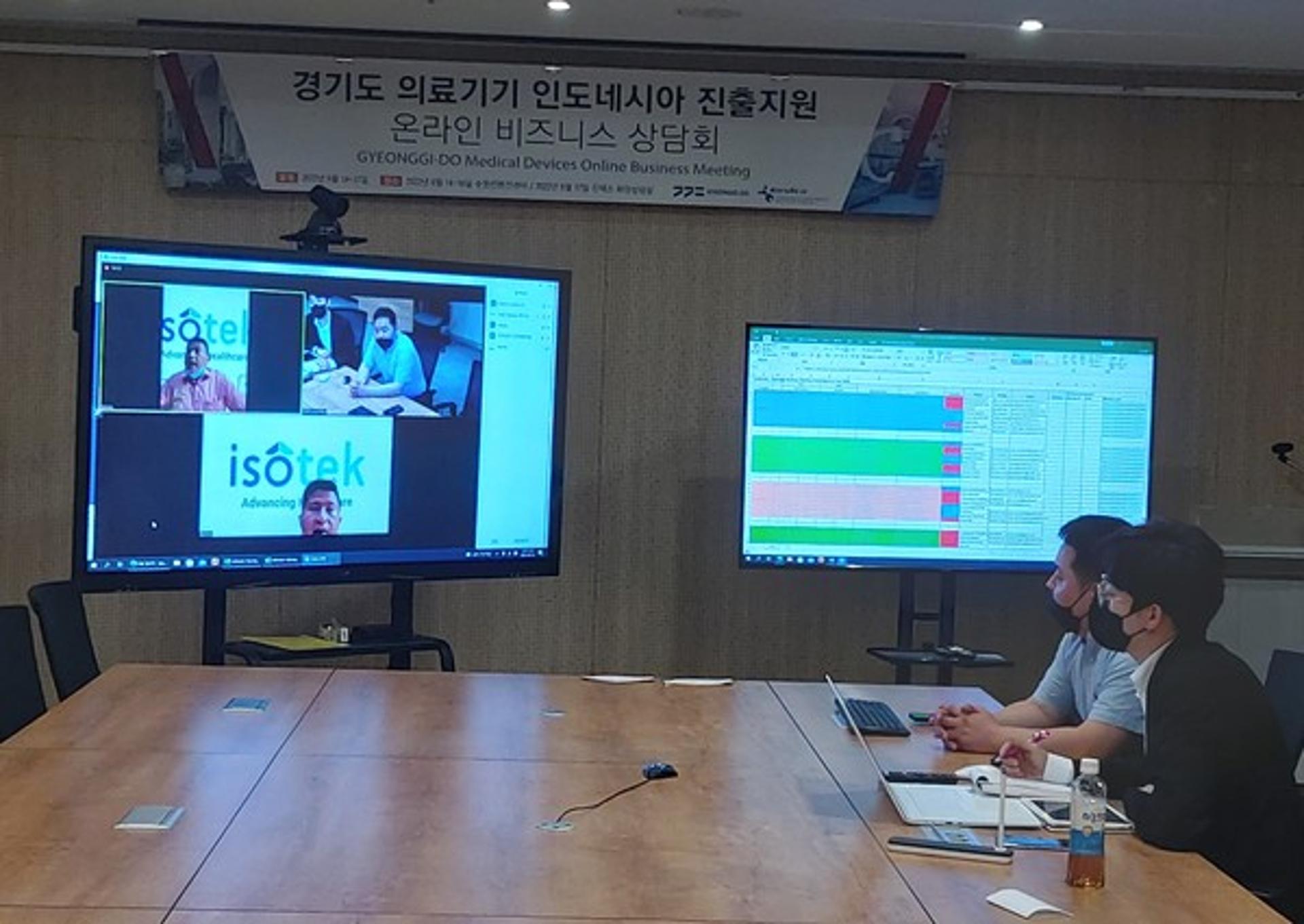 경기도, 인도네시아 의료산업 온라인 상담…843만 달러 실적