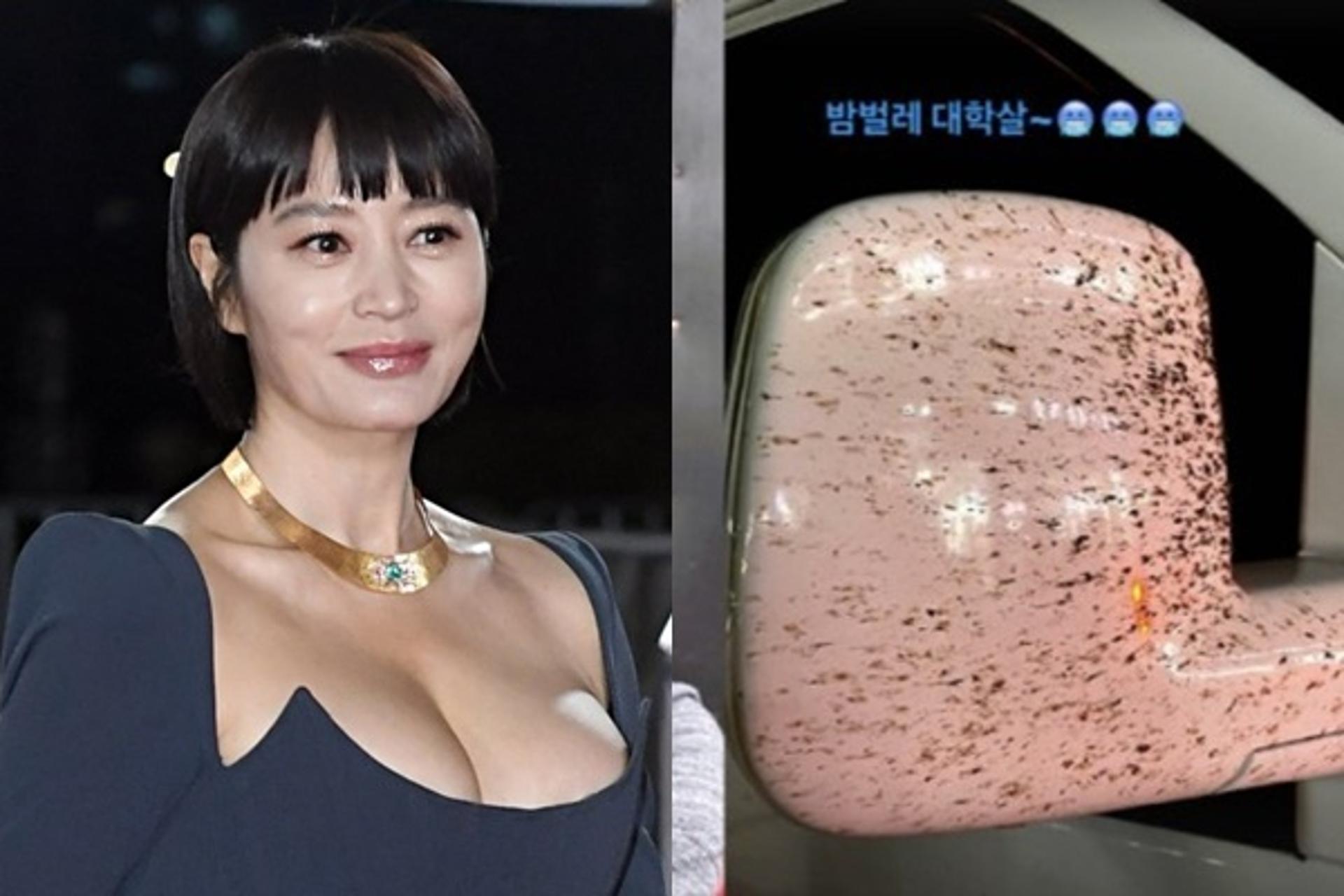 사이드미러 '대학살'… 김혜수 경악, 처참한 차 무슨 일?