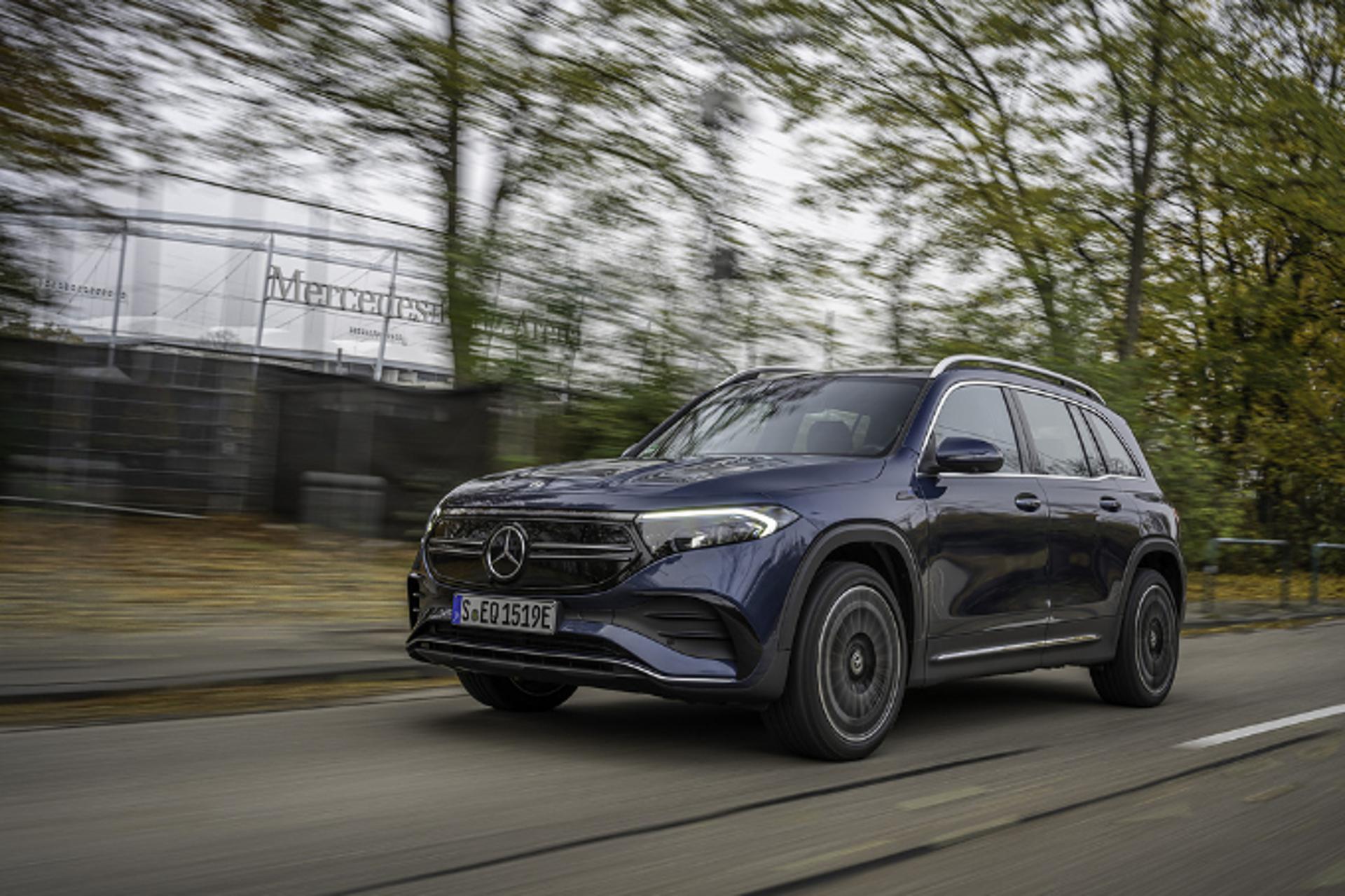 최대 313km 달린다… 전기 SUV '더 뉴 EQB 300 4MATIC AMG 라인' 출시