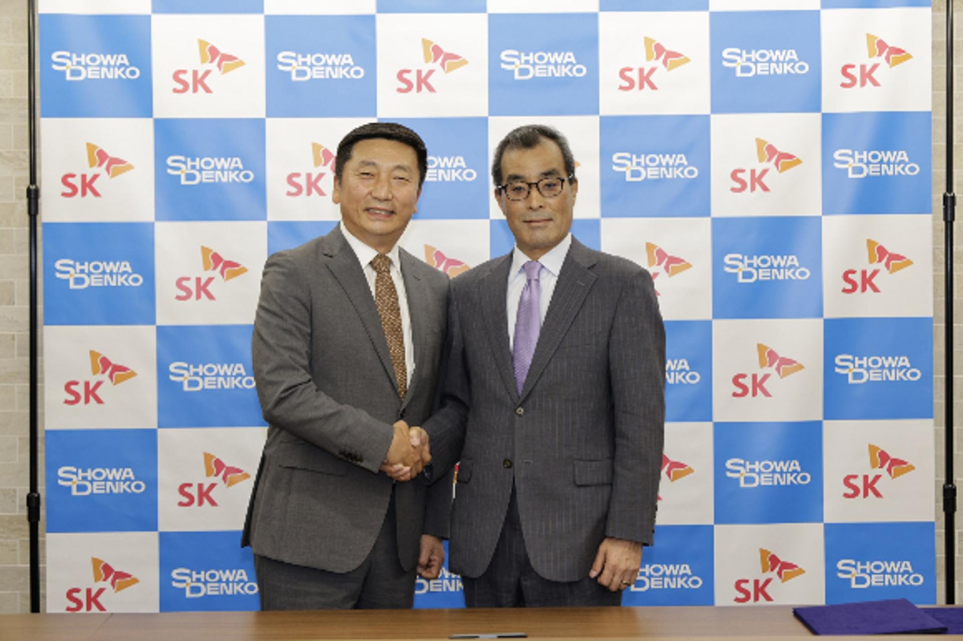 SK㈜ 머티리얼즈, 日 쇼와덴코와 북미 반도체 소재 진출 추진