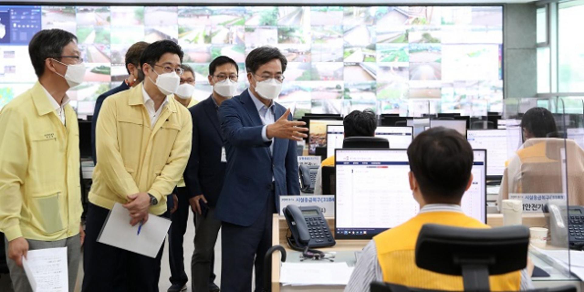 경기도, 재난안전대책본부 비상 2단계 가동…도내 전역 호우경보