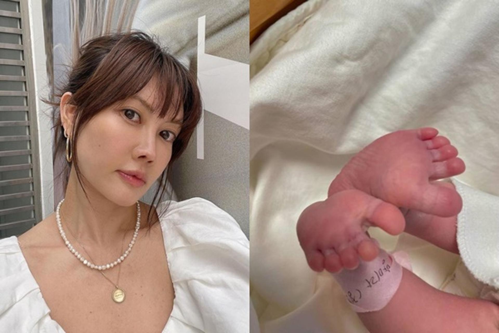 "반가워 썸머야"… 양미라, 두 아이 엄마 됐다