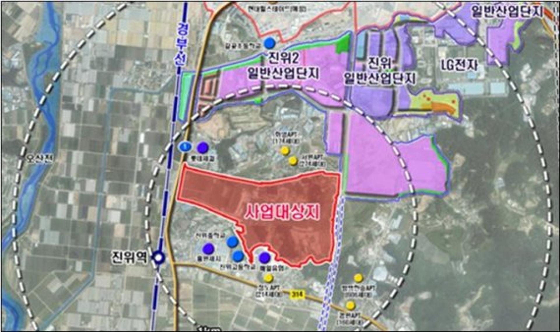 평택시, 가곡지구 도시개발사업 본격 추진…'지구지정 고시'