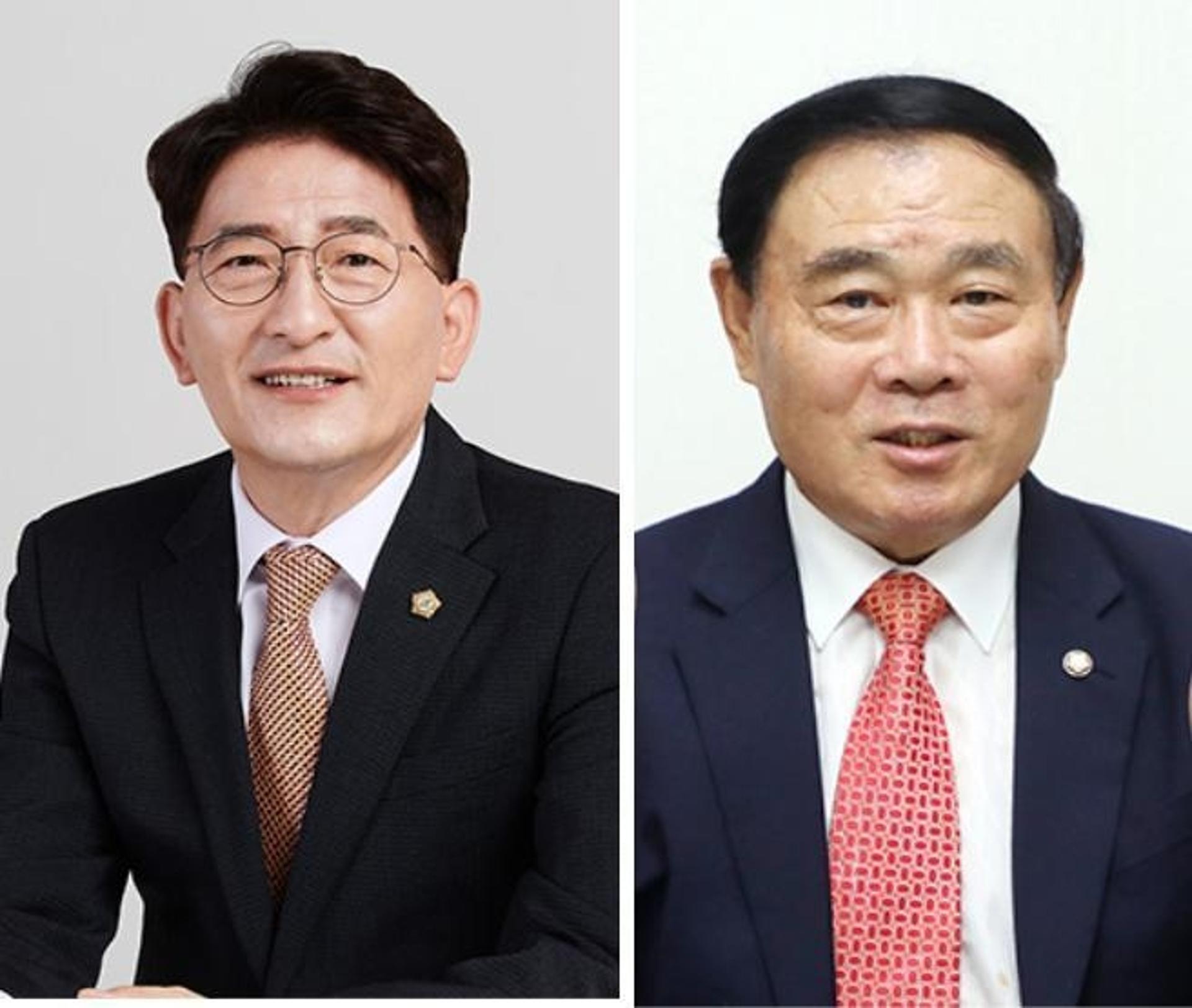수원특례시의회, 전반기 의장 김기정·부의장 이재식 선출