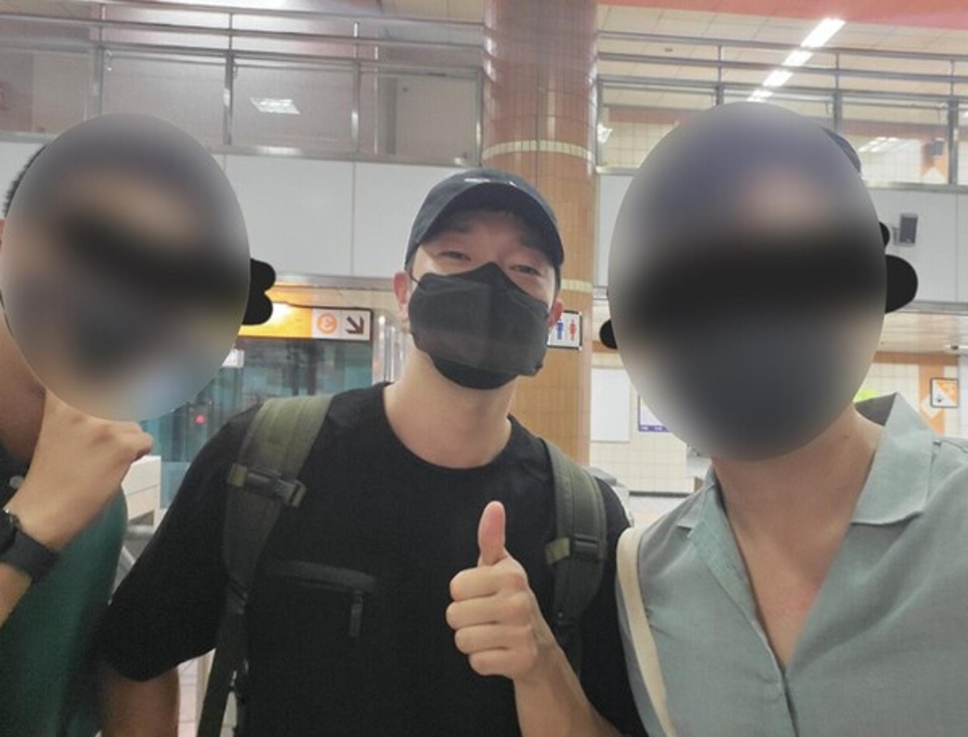"그럽시다"… 지하철 3호선서 만난 손석구, 멋짐 포텐 폭발