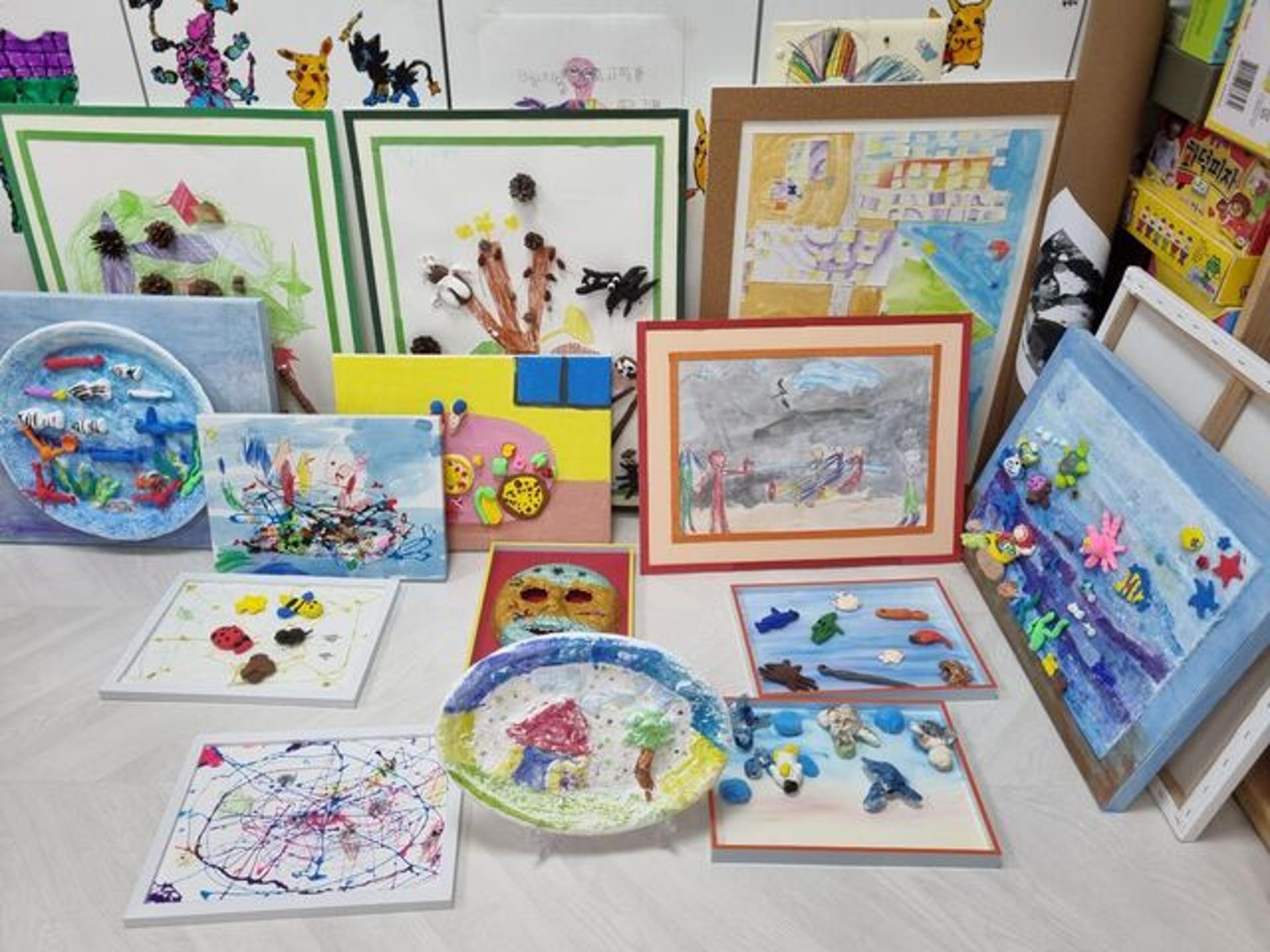 화성시 봉담장애아동재활센터, '희망이야기' 미술 전시