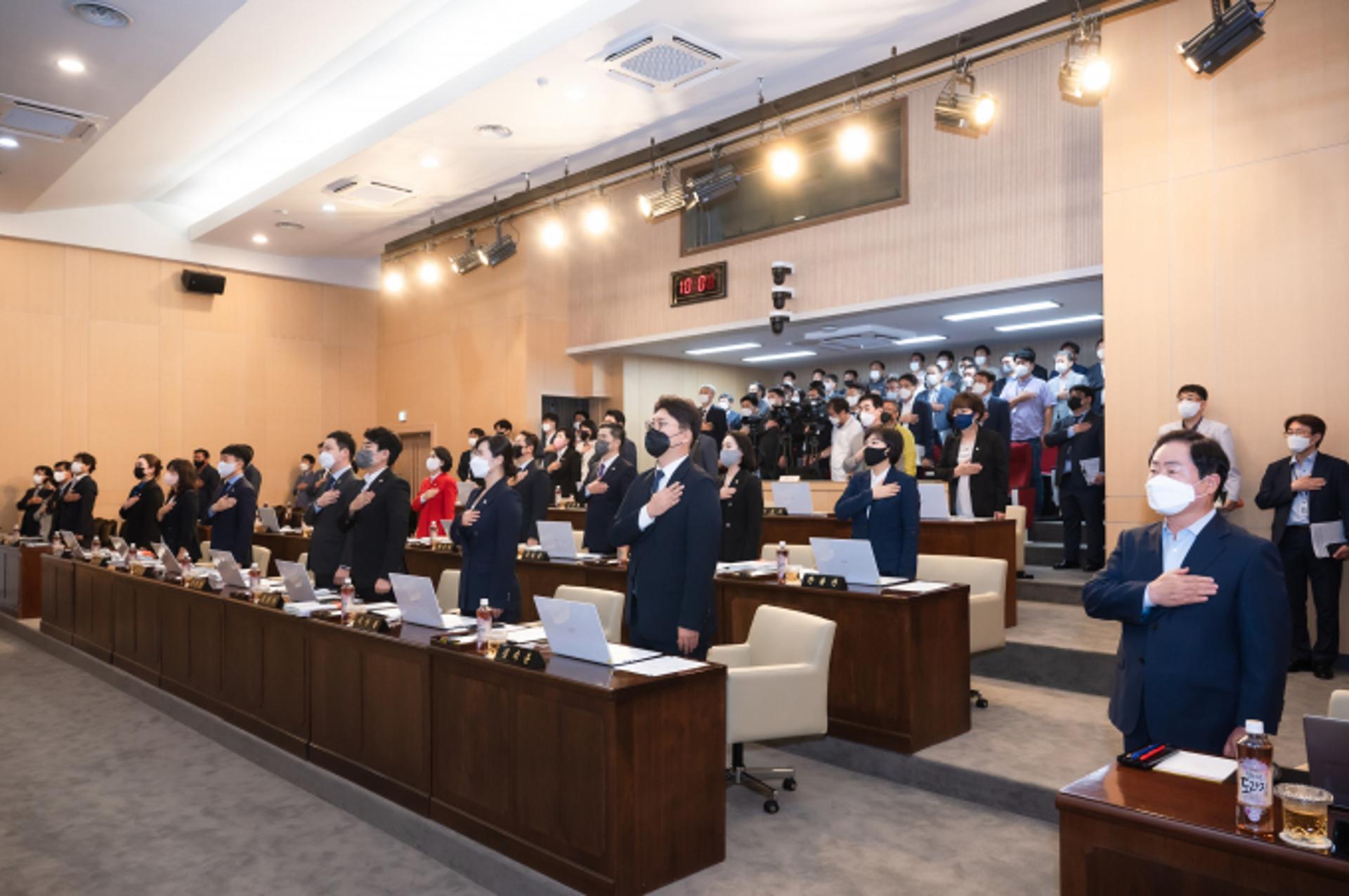 남양주시의회, 첫 임시회 개회…시정연설·시정업무보고 청취