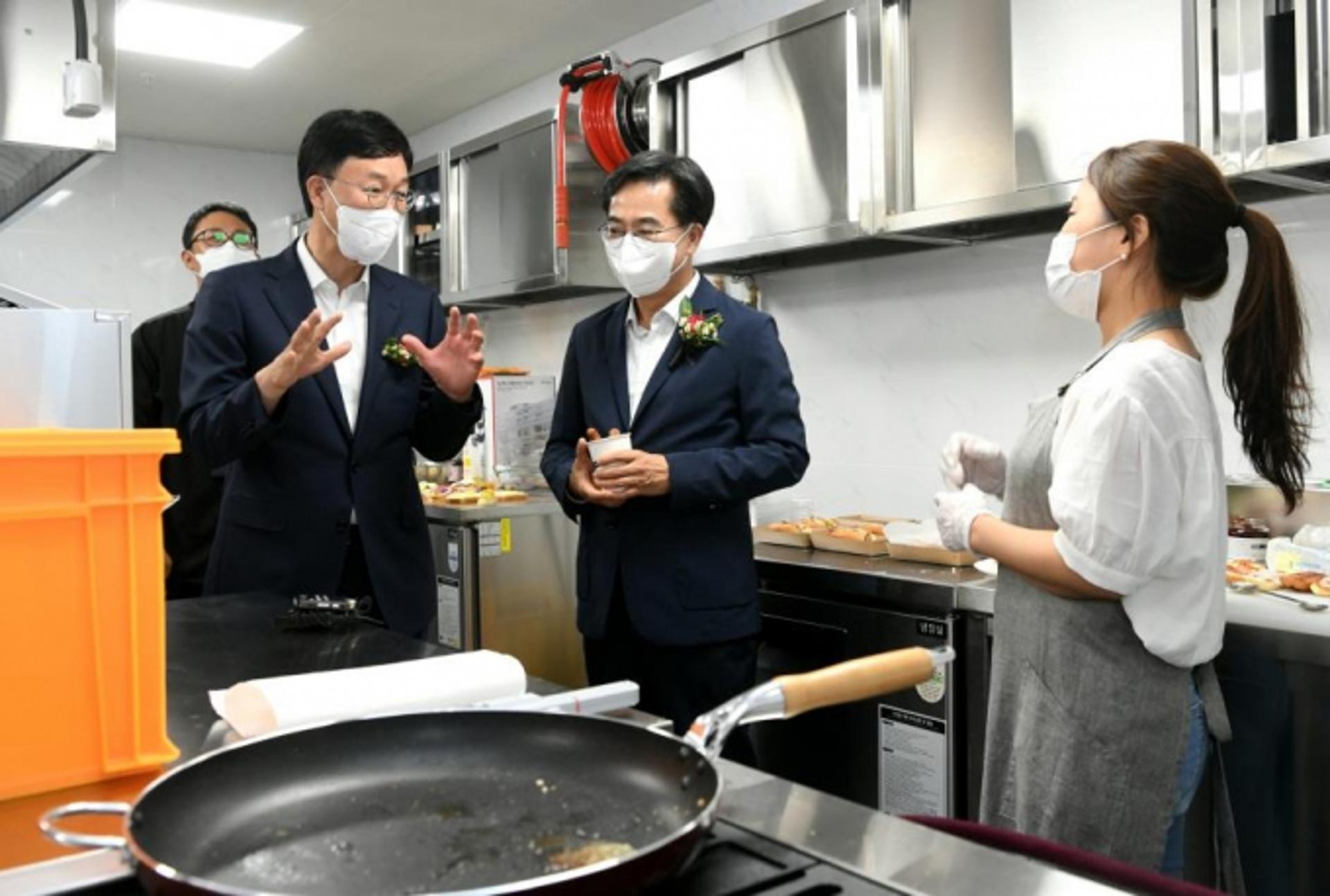 경기도 청년푸드창업허브 1호 안산점 개장
