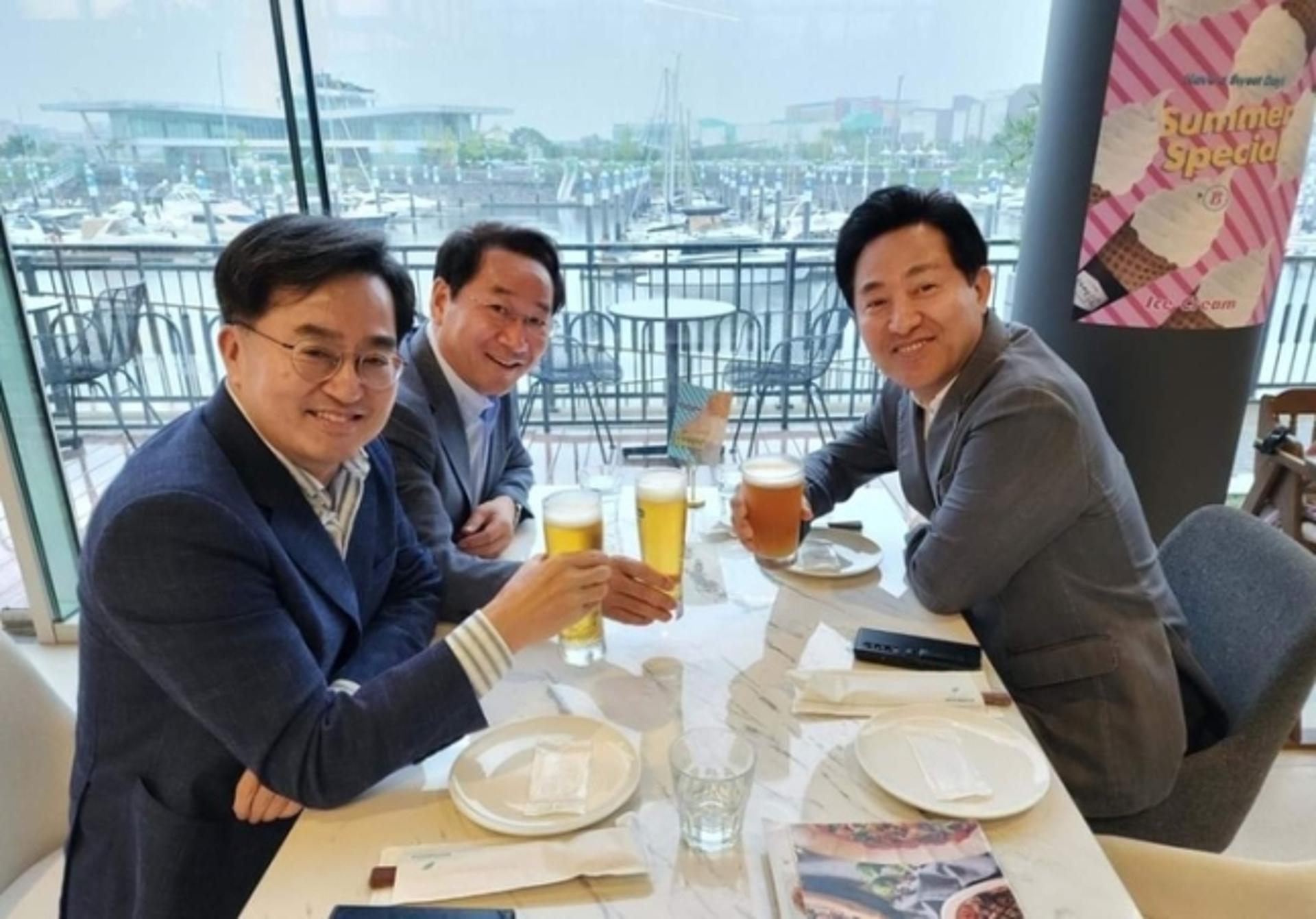 김동연, 오세훈-유정복과 회동 "맞손정신으로 진정성 있는 대화"