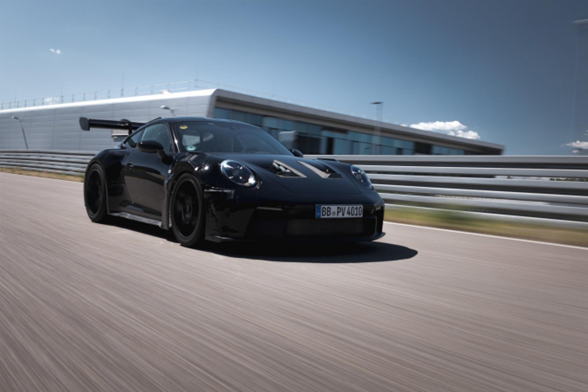 포르쉐, 다음달 500마력 신형 '911 GT3 RS' 세계 최초 공개