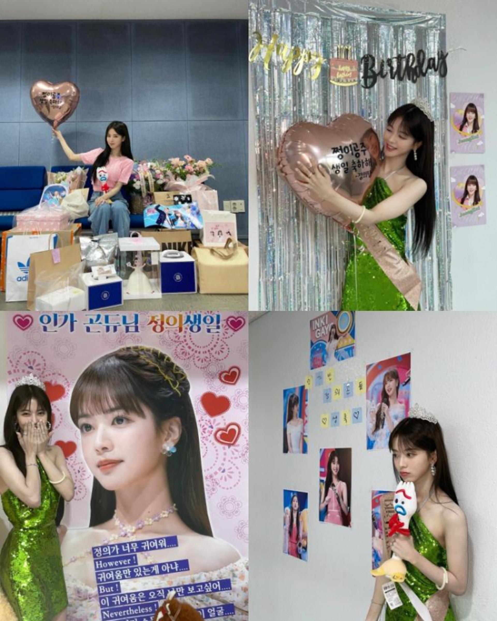 노정의 인성 좀 봐… 스태프·팬→조카 선물까지 인증?