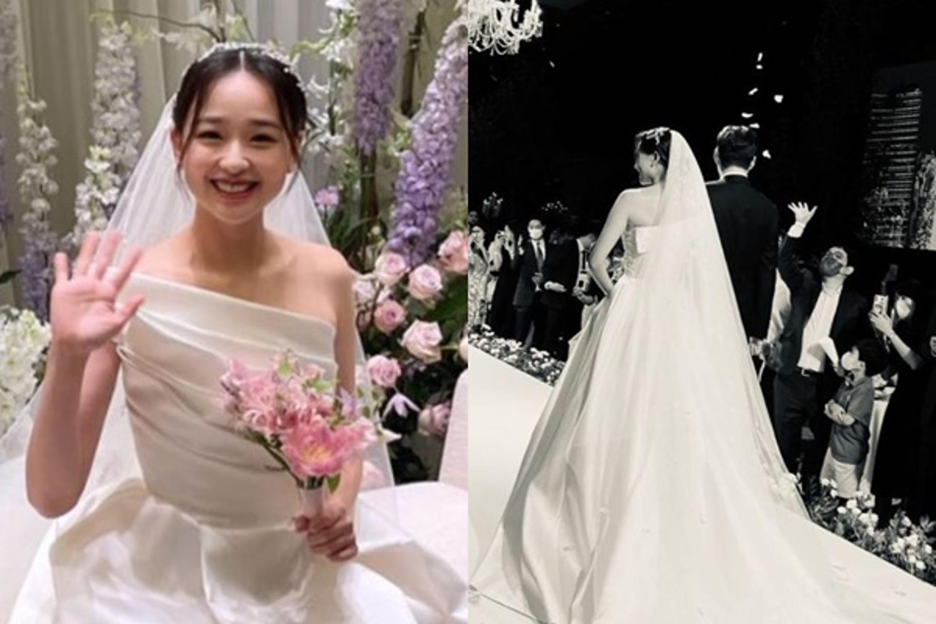 손연재 결혼식… ♥금융맨 새신랑과 미소 끊이질 않아