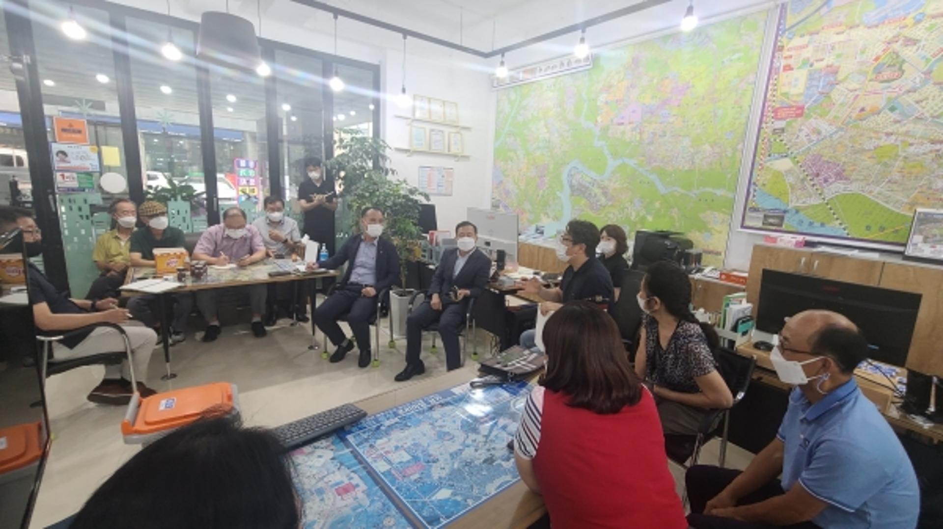 평택시, 상업지역 문전수거제 시범운영 간담회
