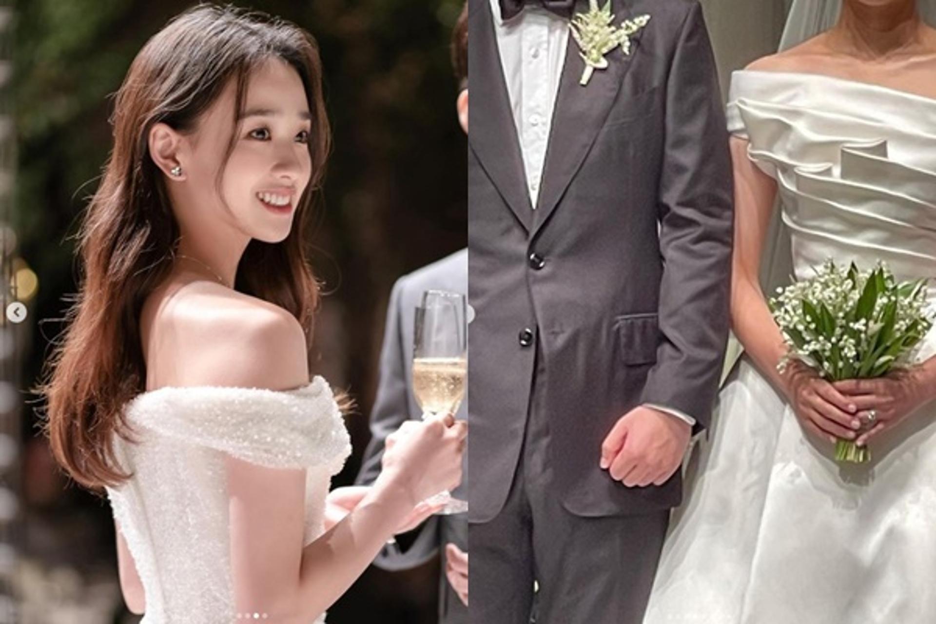 손연재 초호화 결혼식… ♥9세 연상 금융맨 남편과 '달달'
