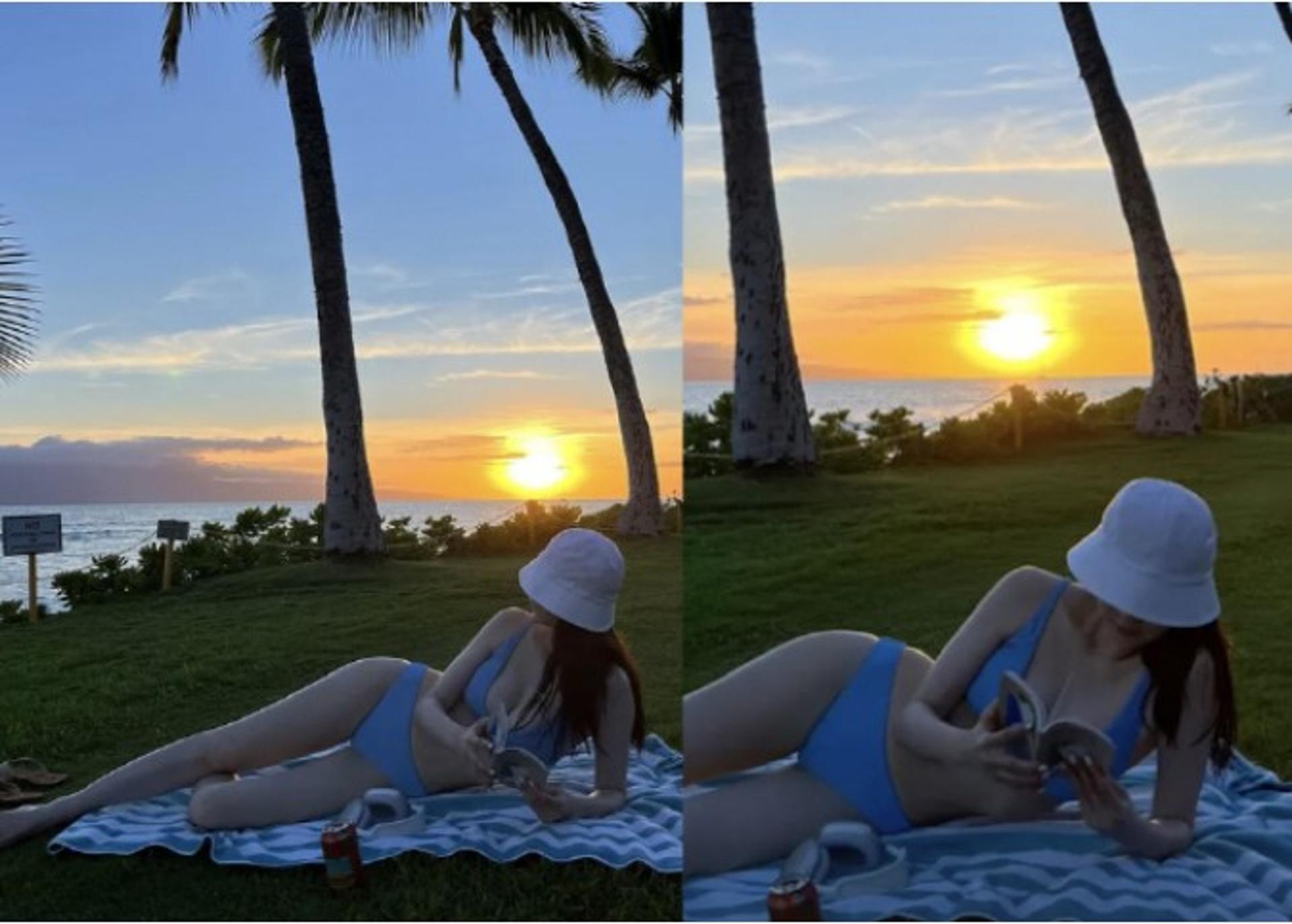 "이 정도였다고?"… '다비치' 강민경, 비키니 자태 '환상'