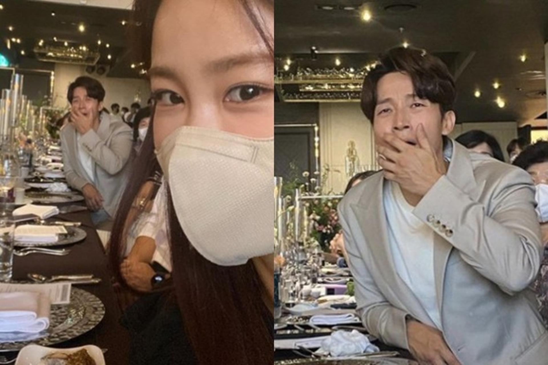 오나미 결혼식 비하인드… 허경환 "깽판 놓고 있는데에~"