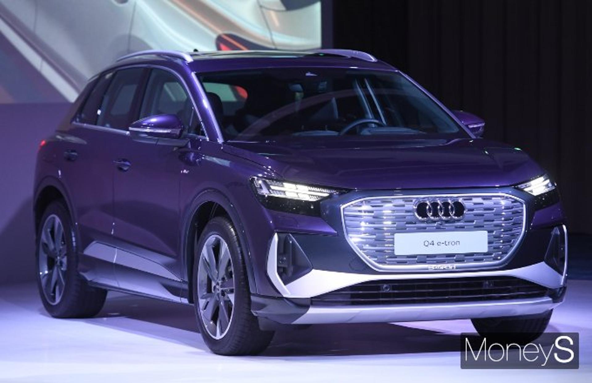 아우디 전기 SUV 'Q4 e-트론' 보조금 못 받는 이유 '기준 미달'