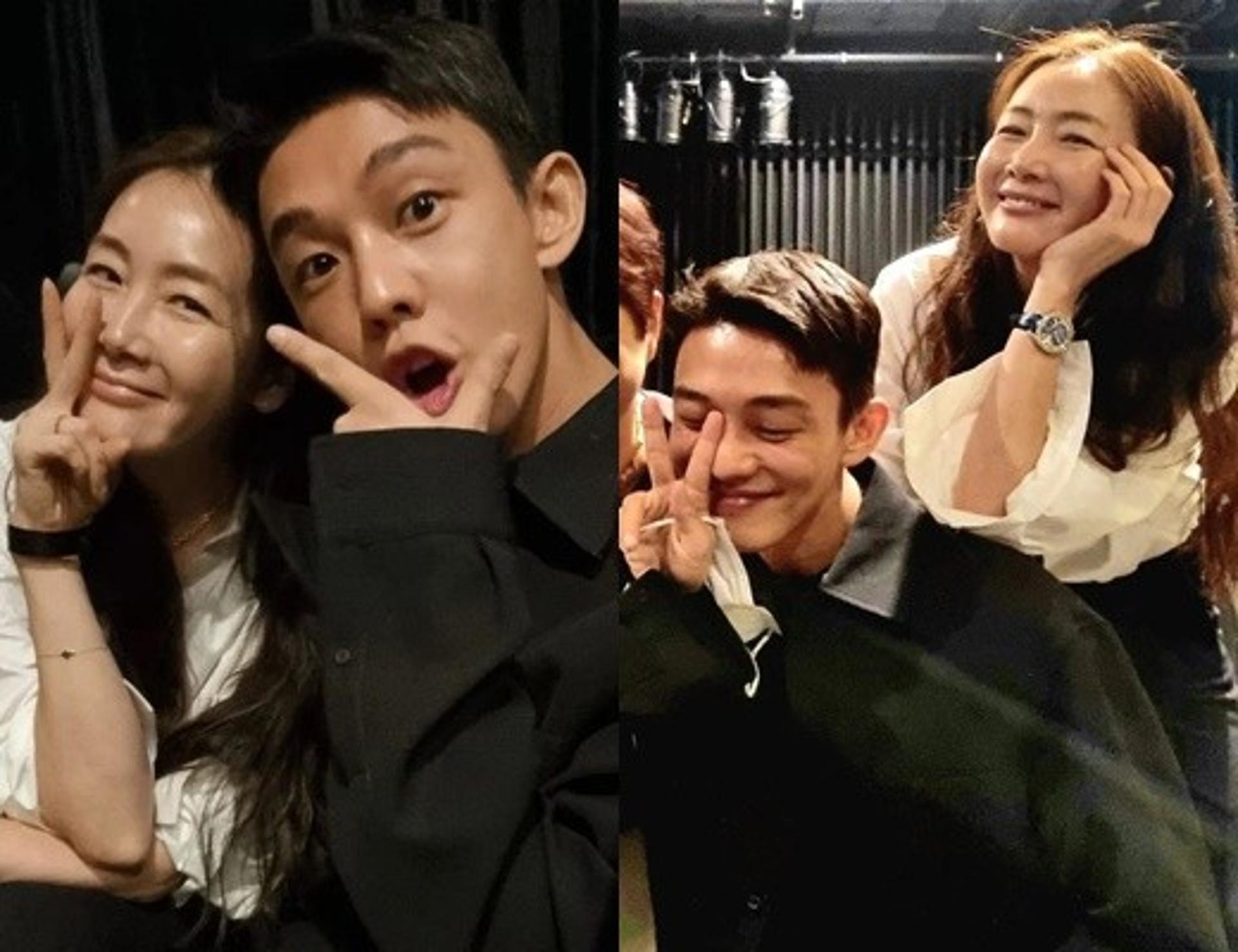 "장꾸미 폭발"… 최지우·유아인, 훈훈한 남매 케미