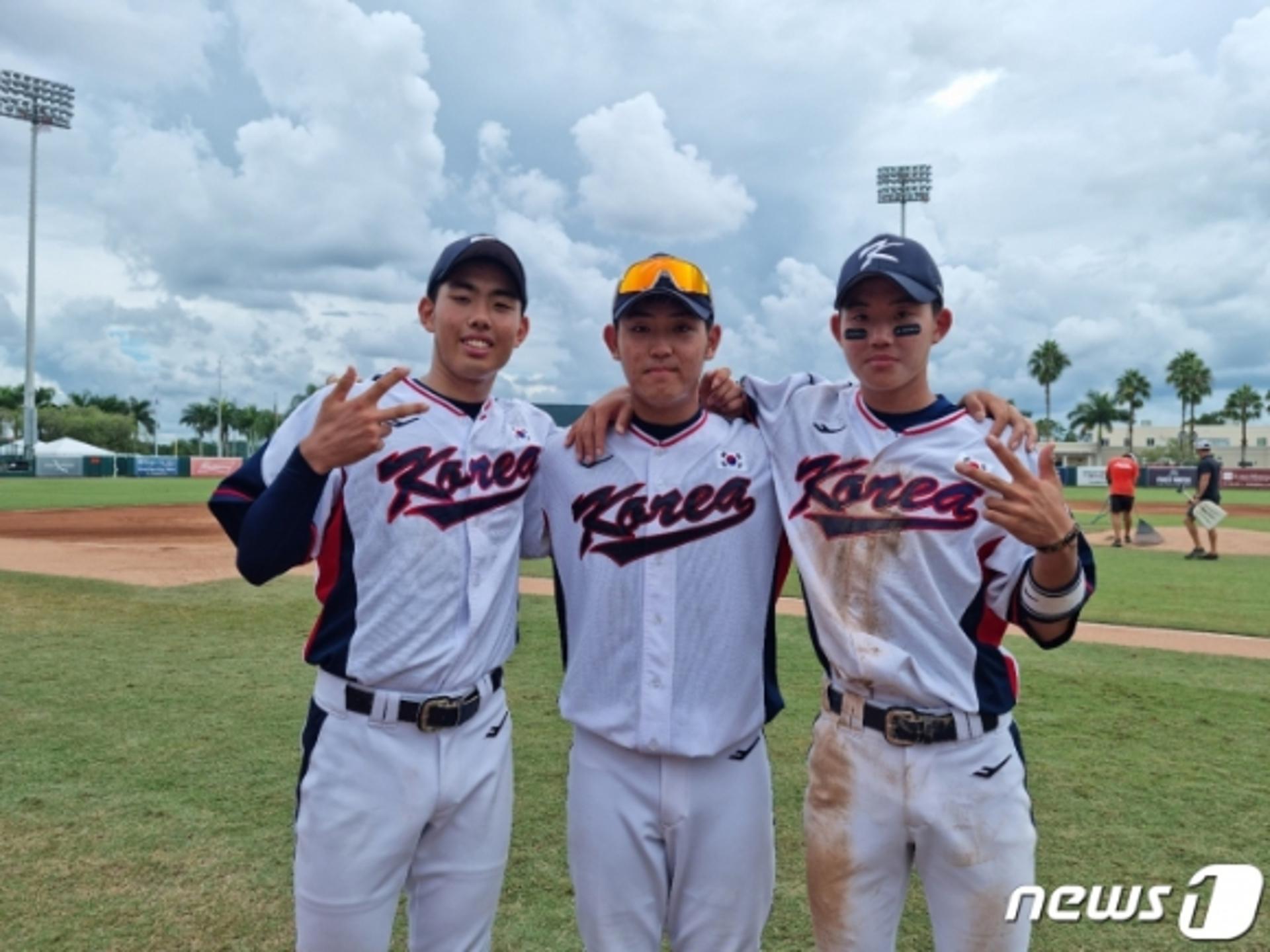 야구 U-18 대표팀, 결승 가능성 열었다… 멕시코에 6-4 역전승