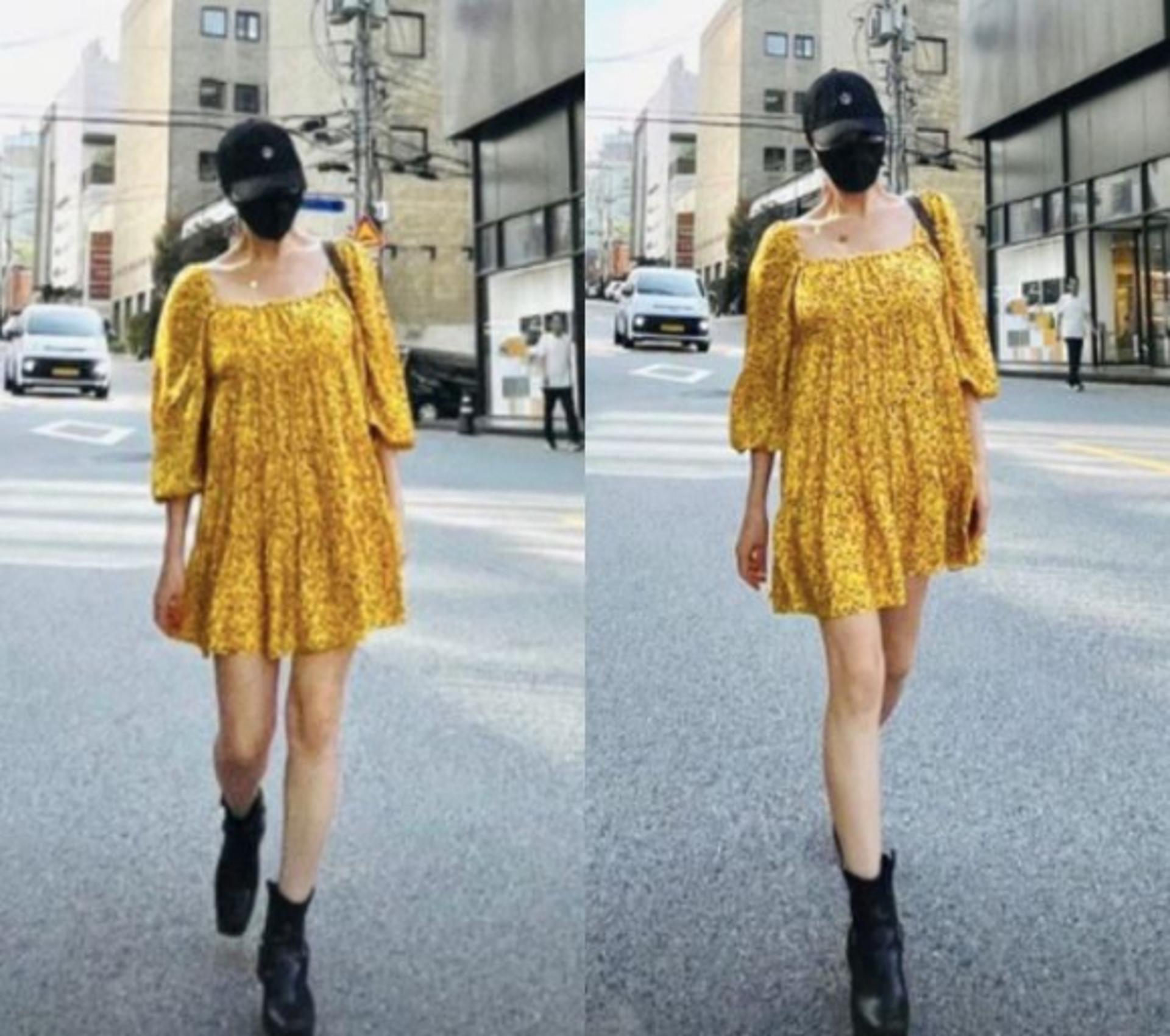 이 사람이 김혜수?… 미니 원피스에 날씬한 몸매 눈길