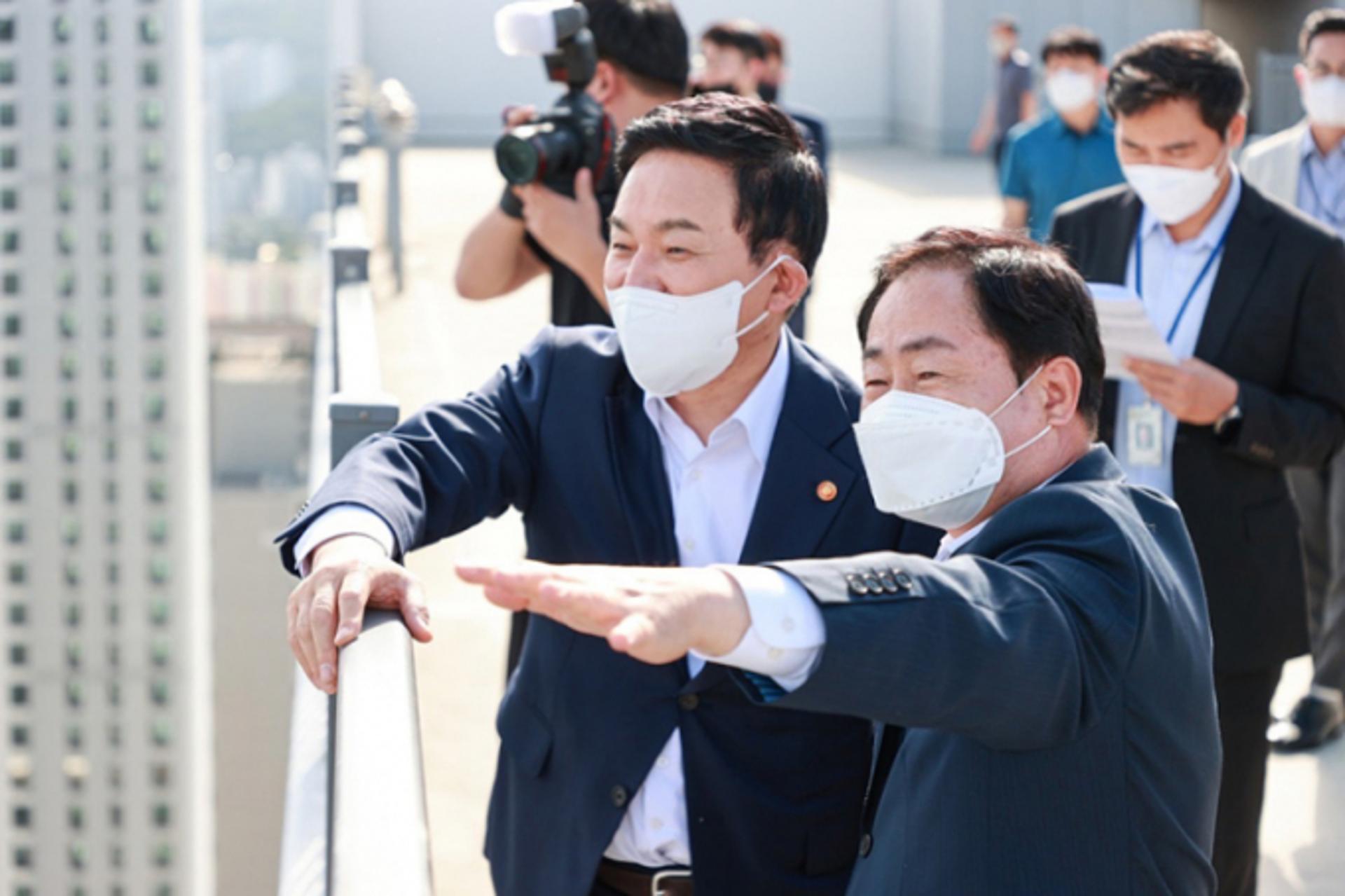 주광덕 남양주시장, 원희룡 장관에 지역 주요현안 지원 요청